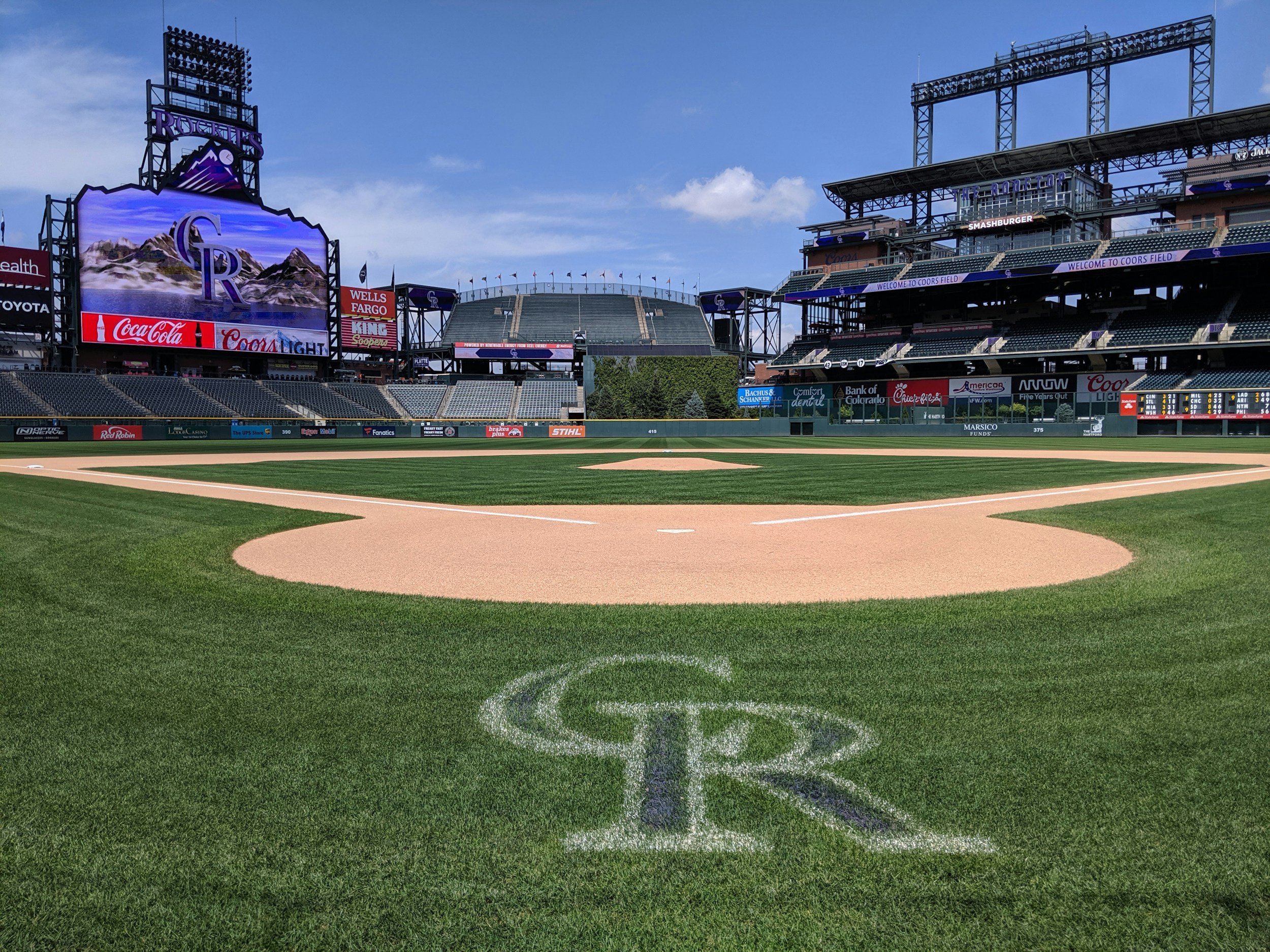 Saturday Night Rockies Game 