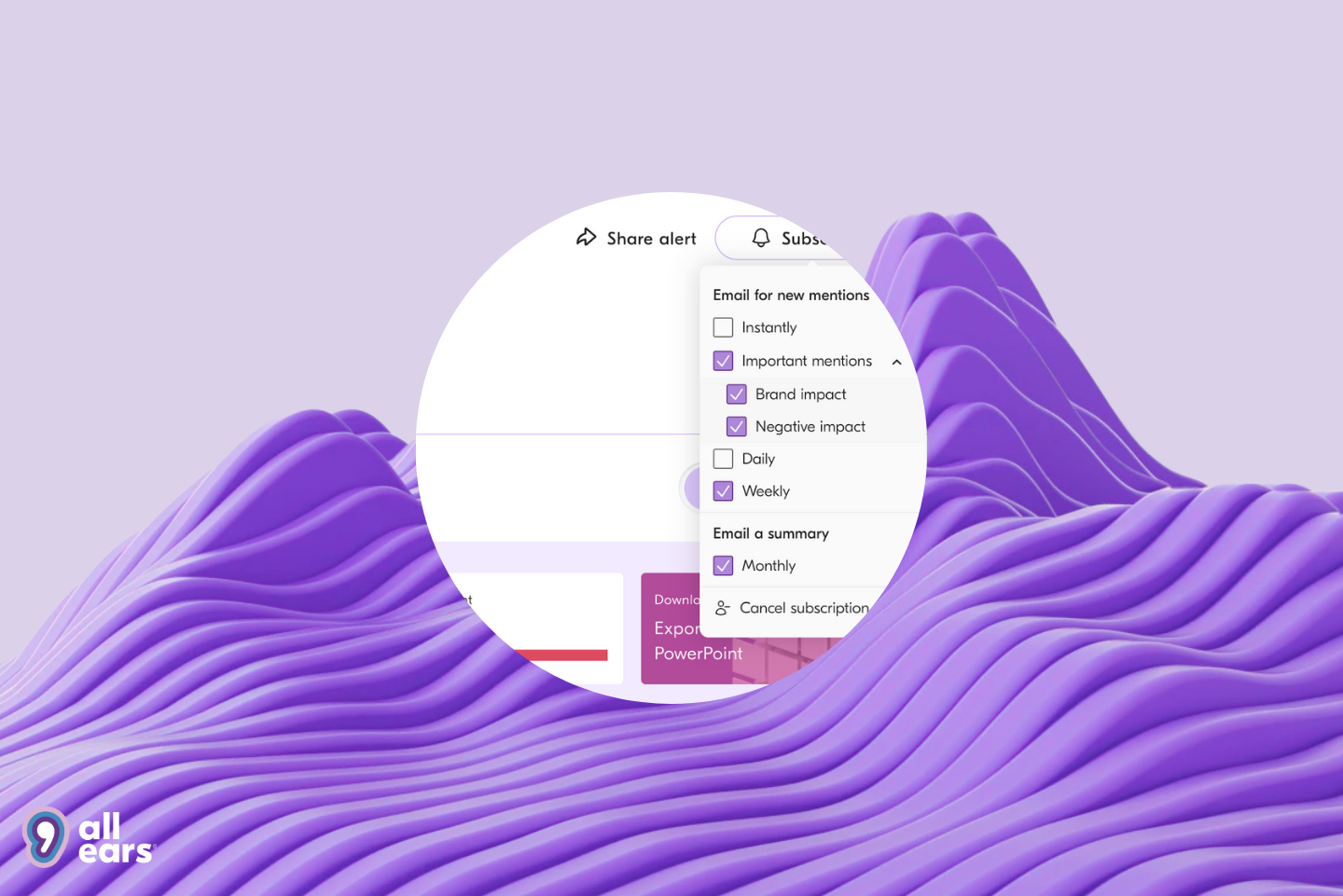 Snabbare notiser för viktiga omnämnanden