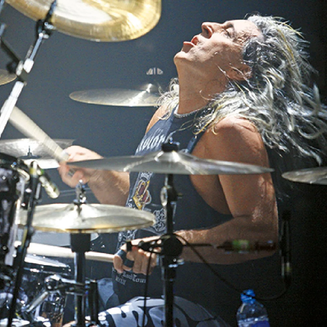 Mikkey DEE with friends + support Linda Varg
