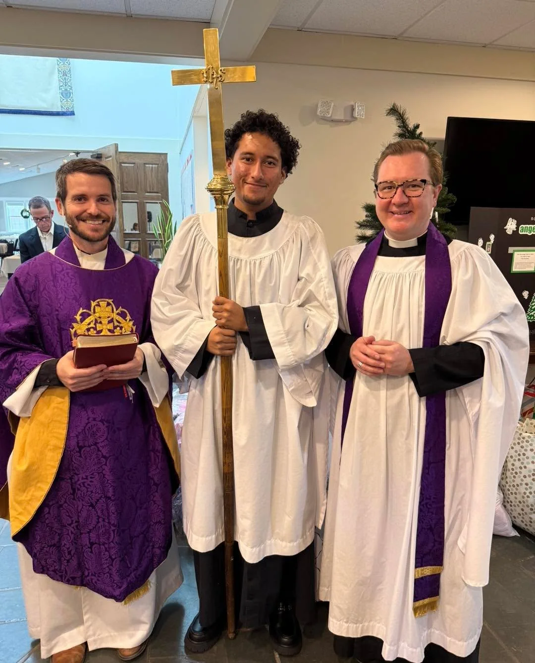 Yesterday was a joyful day together in the life of our church family- celebrating the beginning of the Advent season and honoring Chloe&rsquo;s graduation! #adosc