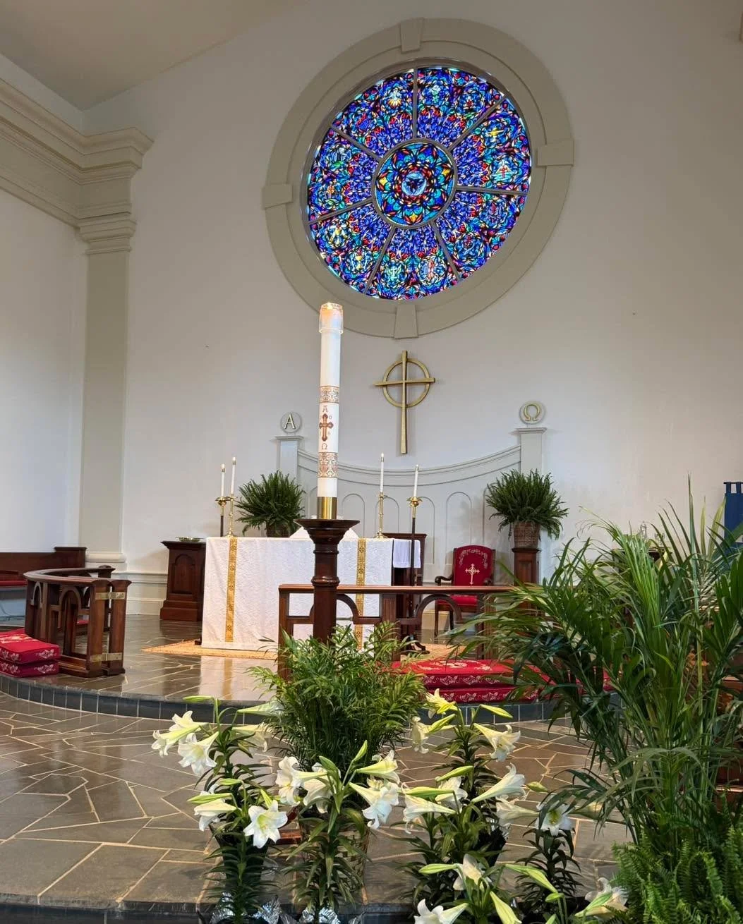 Christ the Lord is Risen today! Alleluia! It was a joy to celebrate the Resurrection together after a full and blessed Holy Week! A blessed Eastertide to all!