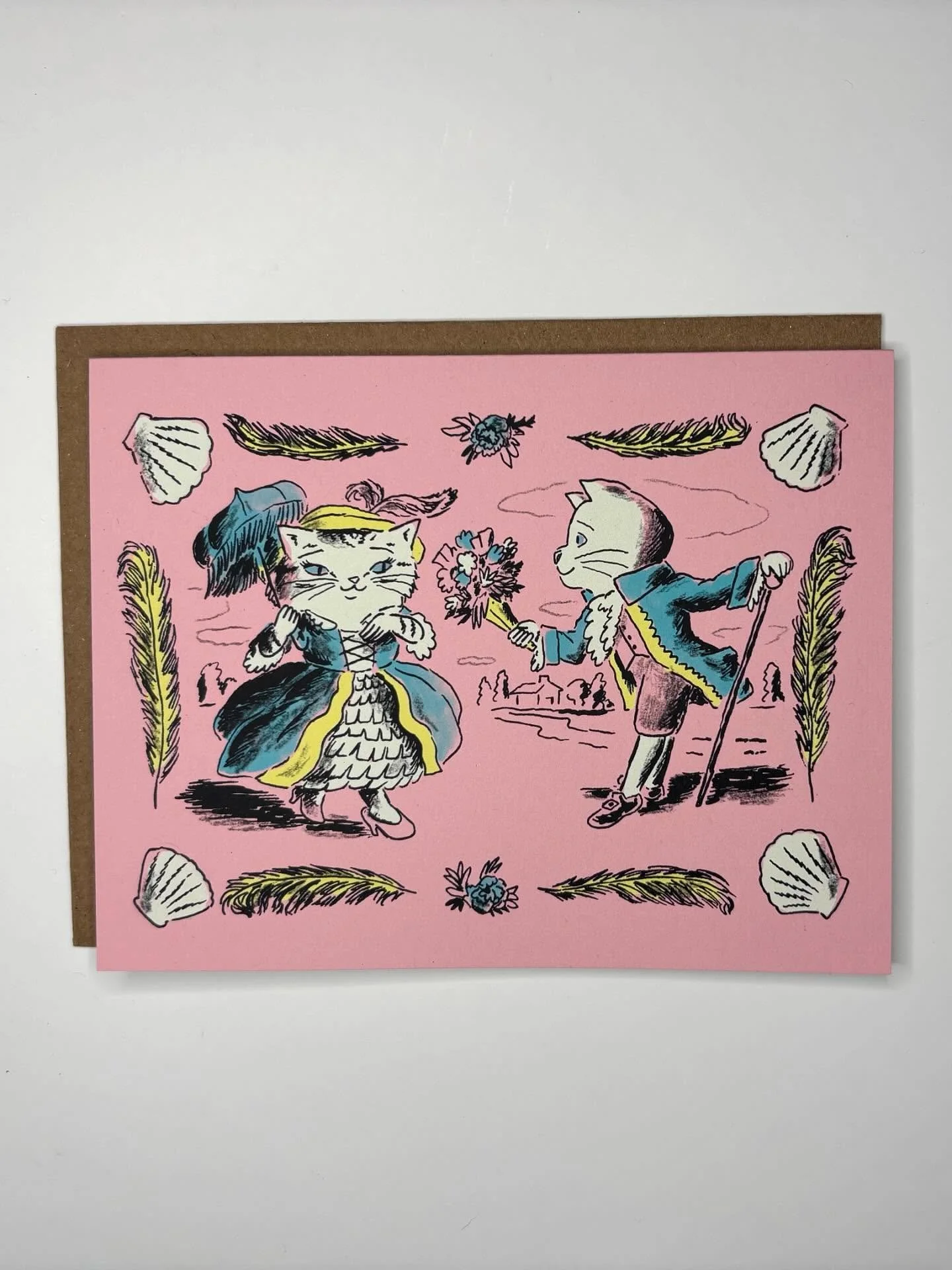 Can you feel the love? These three new Valentine&rsquo;s Day-themed greeting cards are inspired by romance novels, Rococo artwork, and the hopeless romantic himself, Shakespeare. They&rsquo;re in my shop right now if you have someone special in mind 