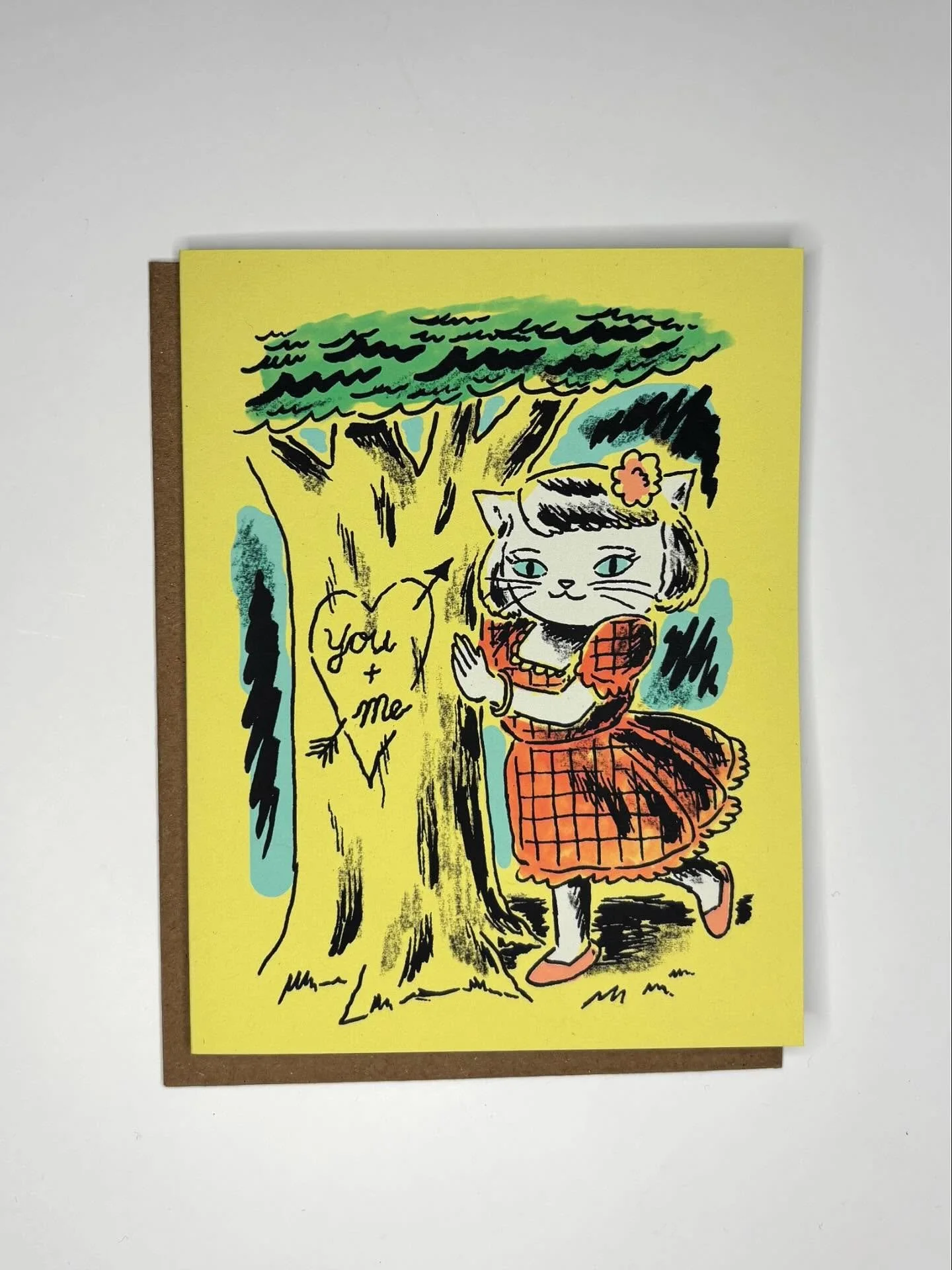 When I was drawing this Valentine&rsquo;s Day card, I looked at 1940s-1960s Romance comics. Took me a while to figure out the character. I also listened to lots of @sade