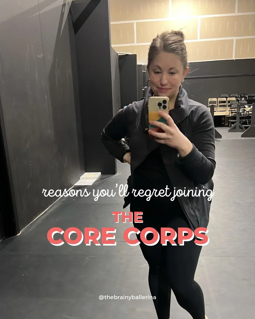 Don&rsquo;t be left with regrets - applications for THE CORE CORPS close on August 22!

It&rsquo;s a 10-month group coaching program for dancers who:

✔ are in their first 1&ndash;3 years dancing with a professional company
✔️ want support navigating