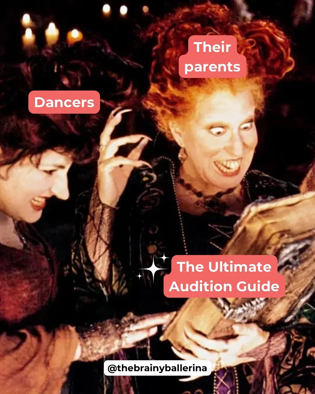 You don’t need the Book of Spells — just The Ultimate Audition Guide 🪄
✨ THE ULTIMATE AUDITION GUIDE - your one-stop shop for everything you need to tackle professional company auditions with ease
Instead of spending hours googling (an