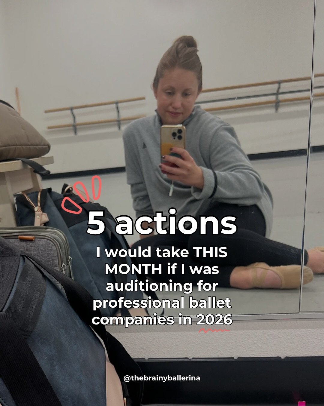 ✨SAVE THIS

And remember - how do you eat an elephant? One bite at a time 🐘

Take consistent action NOW means:

✨ Less stress when audition season arrives
✨ A stronger sense of direction in your career path
✨ More confidence walking into the room kn