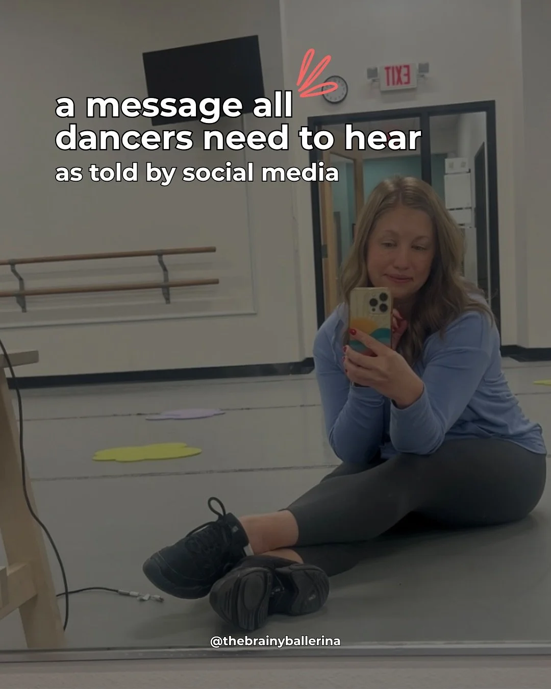 This really resonated when I shared it on my stories so felt it deserves a permanent place on my feed.

If you&rsquo;re struggling to figure out your next step in the dance world - reach out to me.

As a former professional ballet dancer, I understan