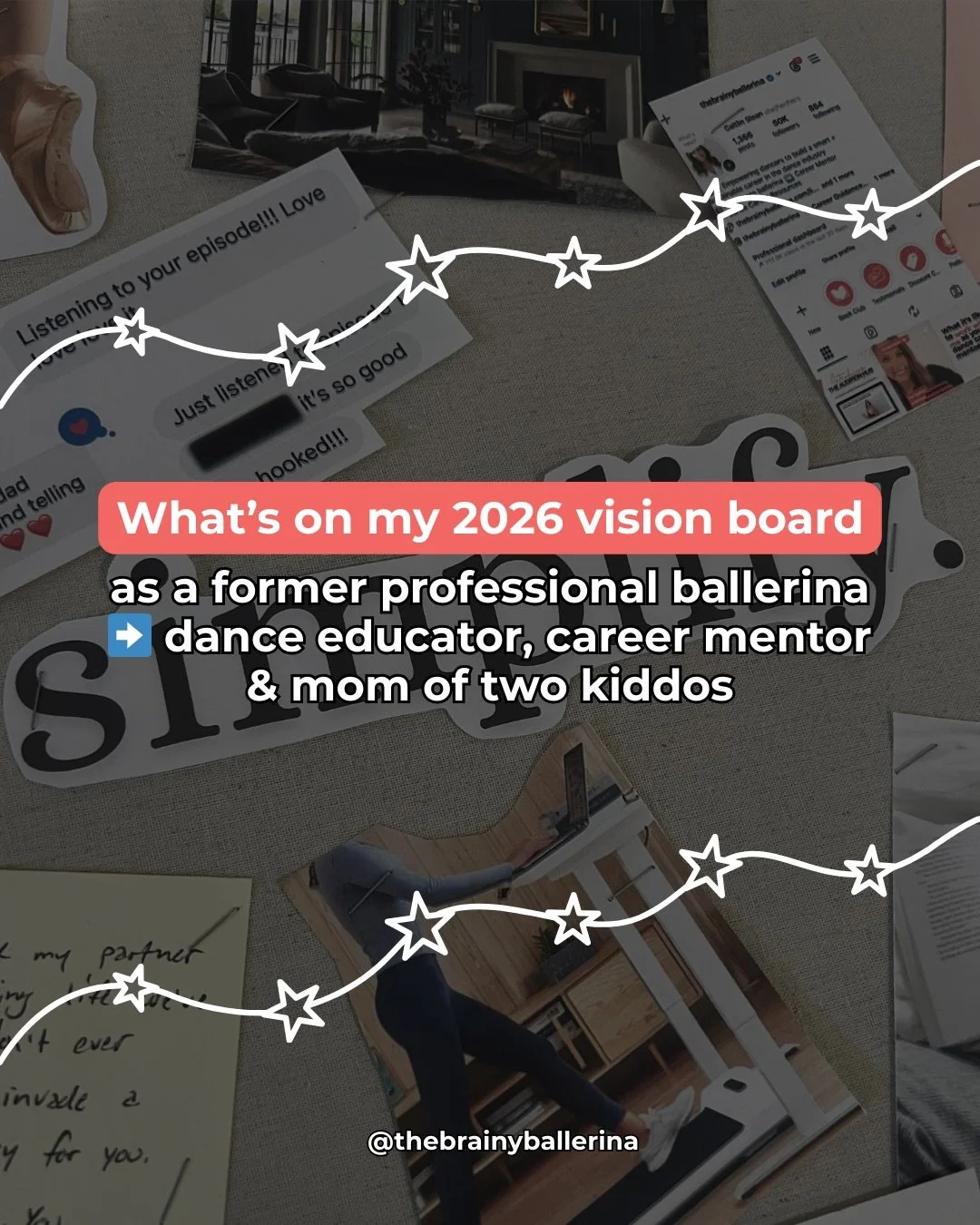 Tune in to episode 84 of the brainy ballerina podcast to hear more about my hopes and dreams for 2026 (and how I&rsquo;m making them happen!)
.
.
#thebrainyballerina #smartisbeautiful #futureofballet #futureballerina #ballerinaintraining #aspiringbal