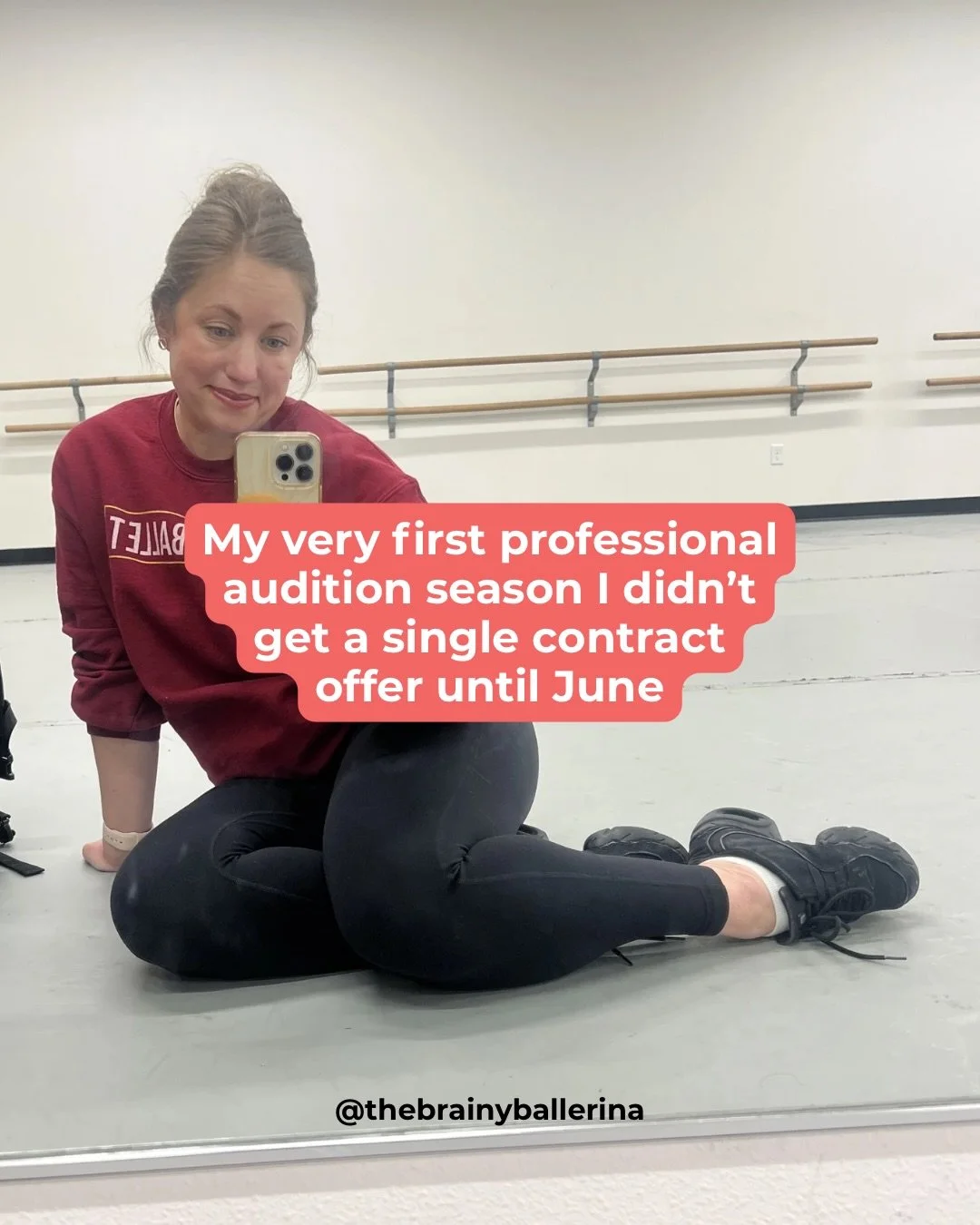 It&rsquo;s not too late - you just need some fresh perspective.

Schedule your complimentary career consult and get the insight you need to find your next step.

#balletaudition #danceauditions #danceaudition #balletcore #ballerinasofinstagram