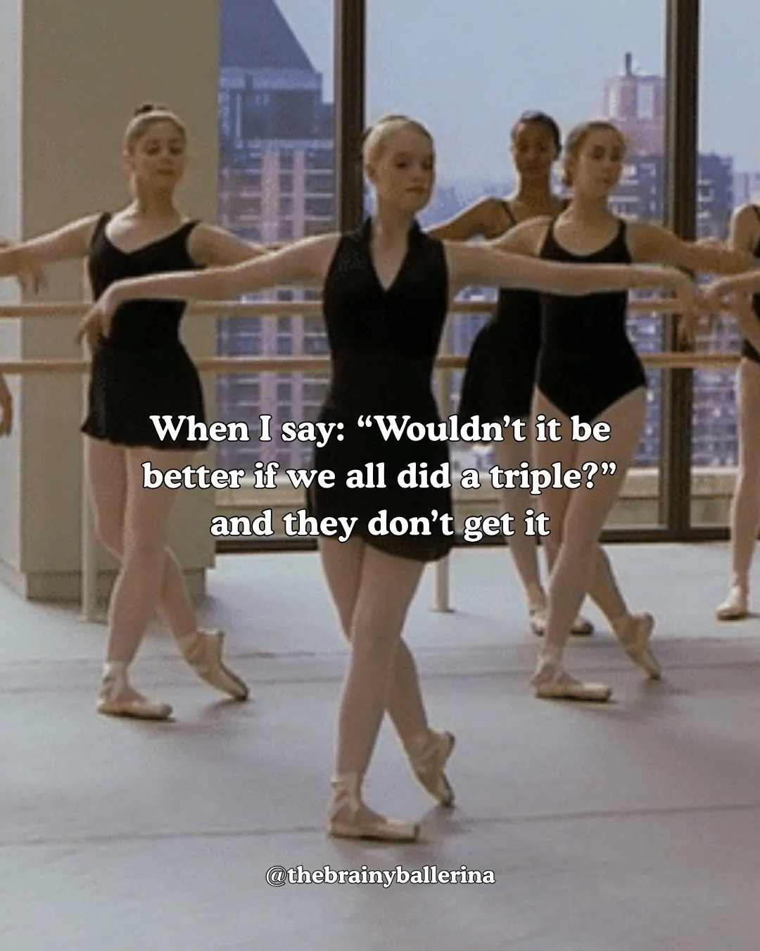 What&rsquo;s your favorite dance movie and why is it center stage?

Someone commented on one of my reels and said I look like &ldquo;the girl from center stage&rdquo; and obviously it&rsquo;s the best complimentary I ever received and I had to bring 