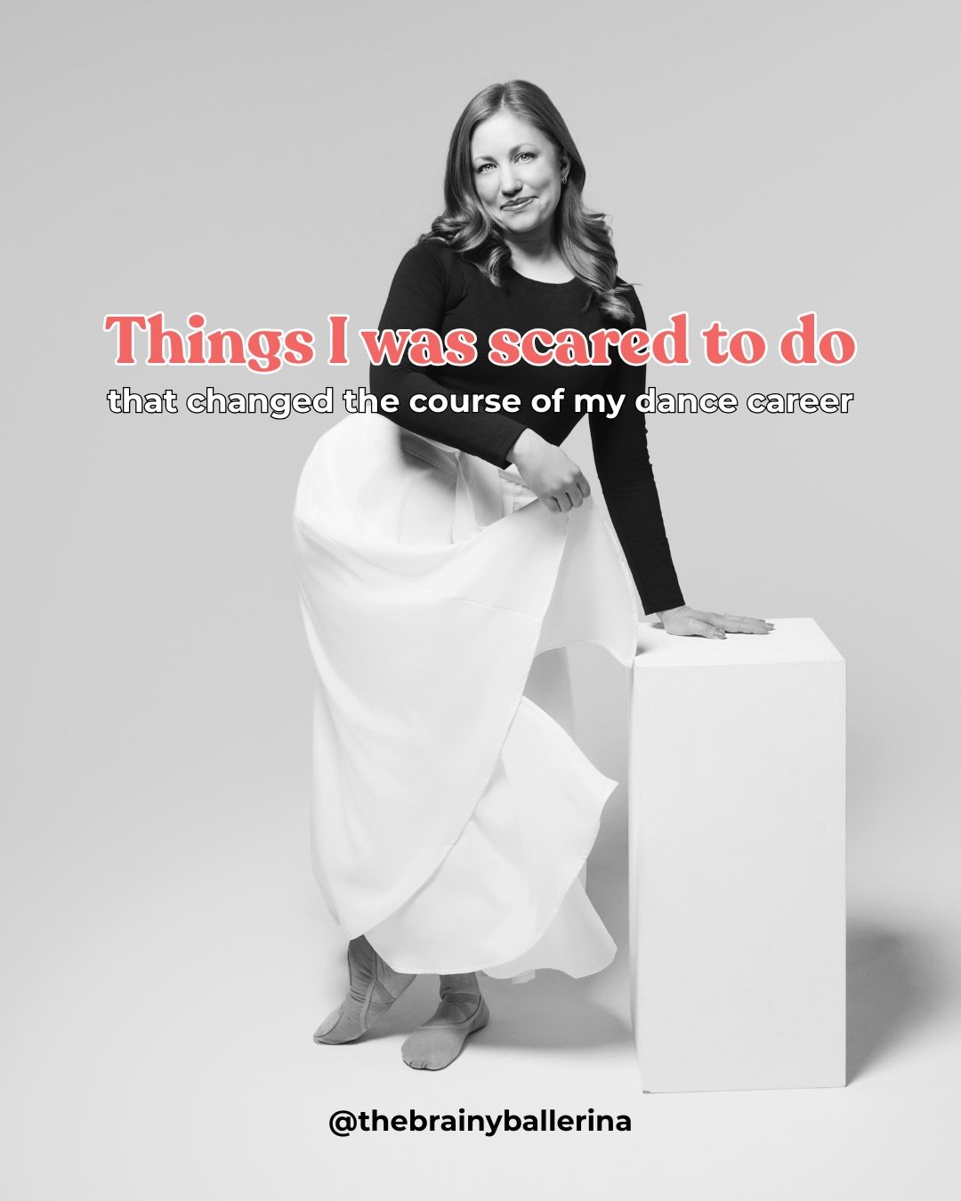 I could never have imagined the doors that opened for me because I trusted myself and said &ldquo;yes&rdquo;, even if I didn&rsquo;t know if I could do it.

In honor of the 100th episode of the brainy ballerina podcast, I challenge you to try the thi