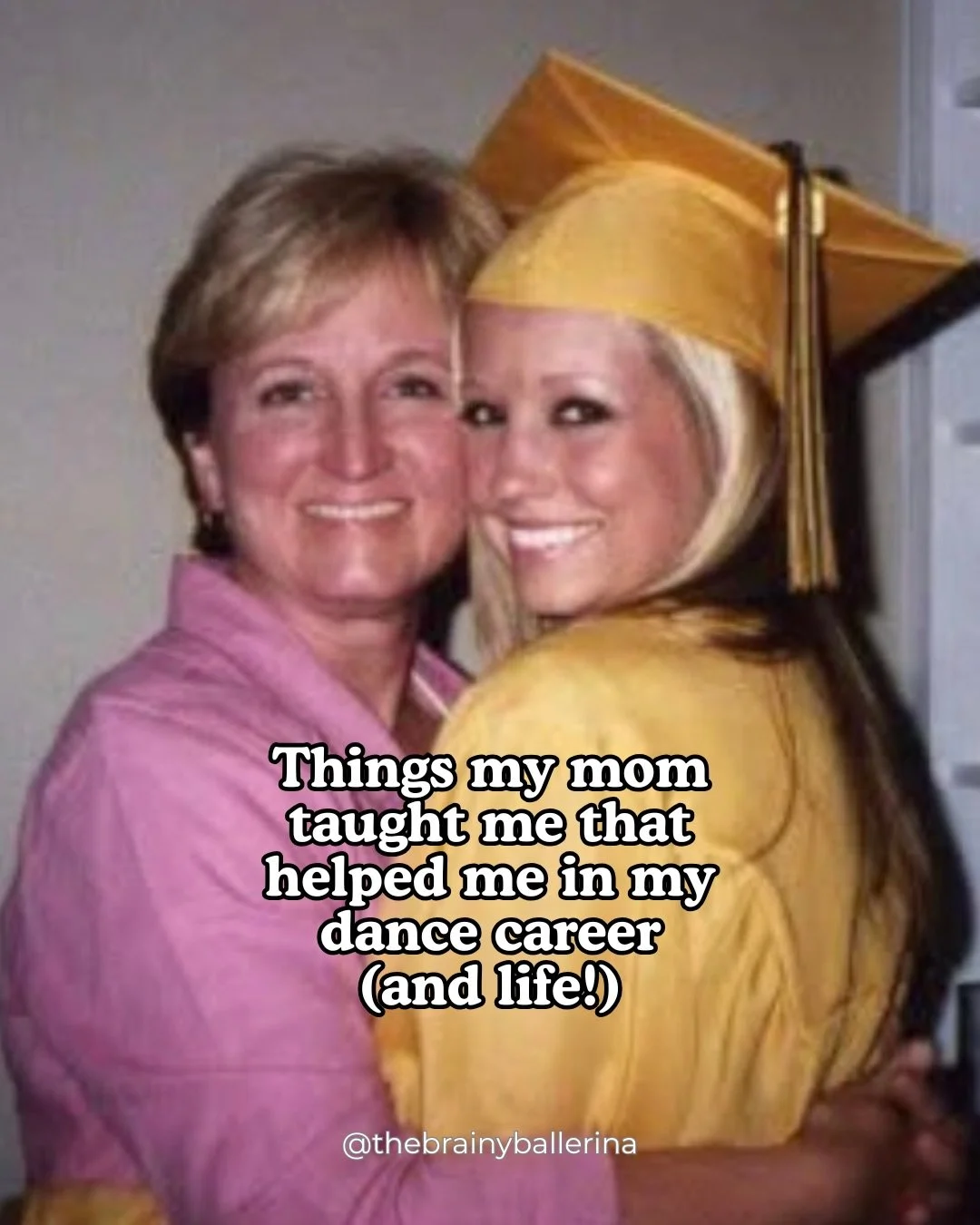 In celebration of Mother&rsquo;s Day here in the US, I am so excited to share this week&rsquo;s very special episode of The Brainy Ballerina Podcast with my mom, Brenda Younker.

Affectionately referred to as &ldquo;Mama Younker&rdquo; by my friends,