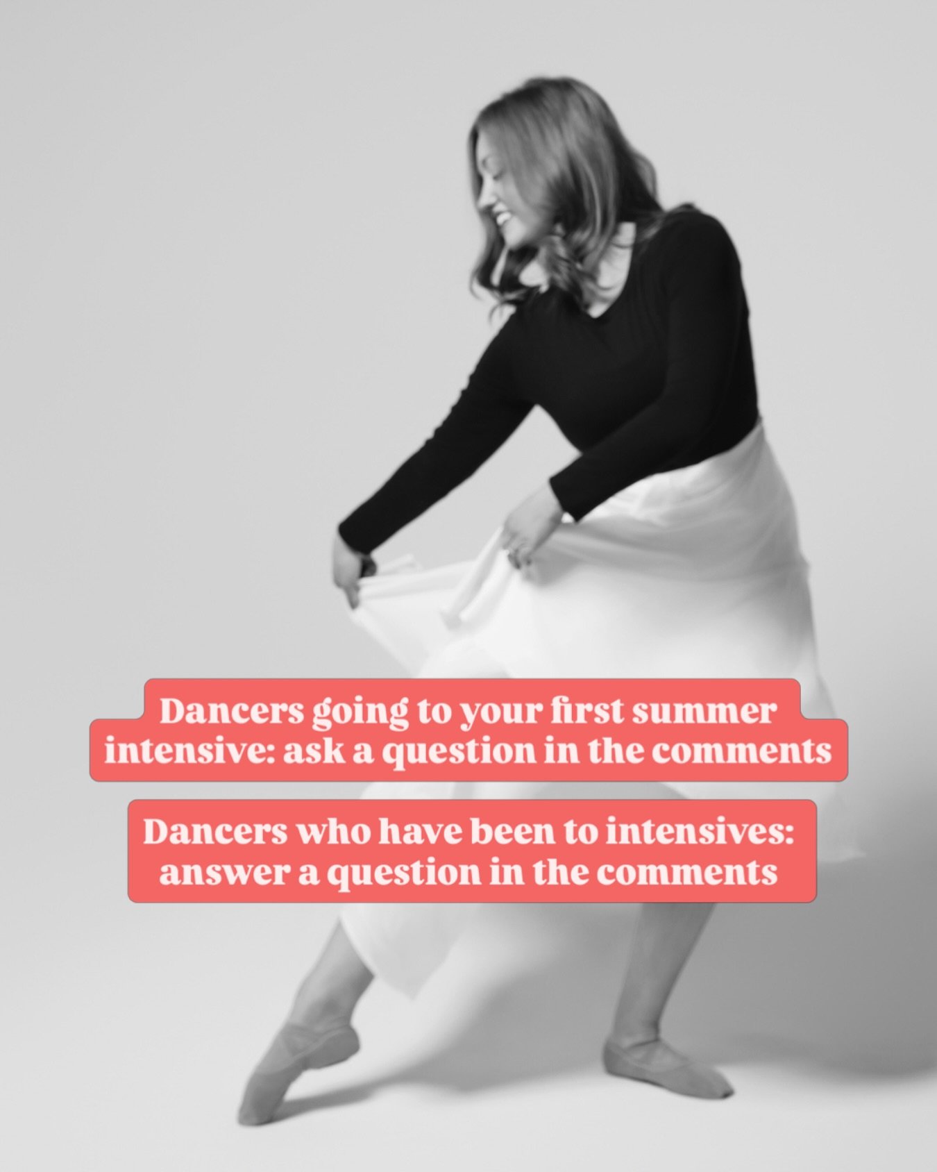 Let&rsquo;s light up the comments section!

For even more support, tune in to Episode 106 of the brainy ballerina podcast for all my best advice on summer intensives. 
 
From prep tips and packing advice to thriving socially and emotionally in a high
