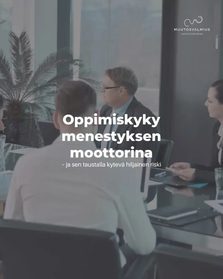 Miten oppiminen saadaan my&ouml;s joryn p&ouml;yd&auml;lle ❓❓

Siin&auml;p&auml; vasta kysymys, jota s&auml;&auml;nn&ouml;llisesti on tullut asiakkaiden ja yhteisty&ouml;kumppaneiden kanssa py&ouml;ritelty&auml; jo 8 vuotta!

Osaamisvajeita pyrit&aum