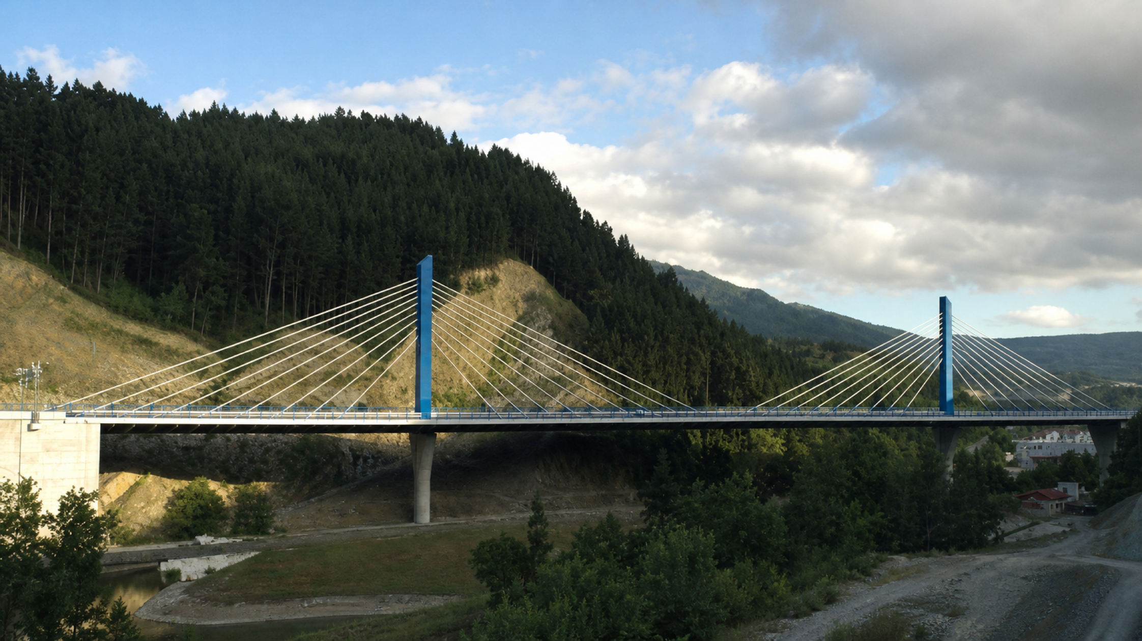 Arbizelai Viaduct. Spain