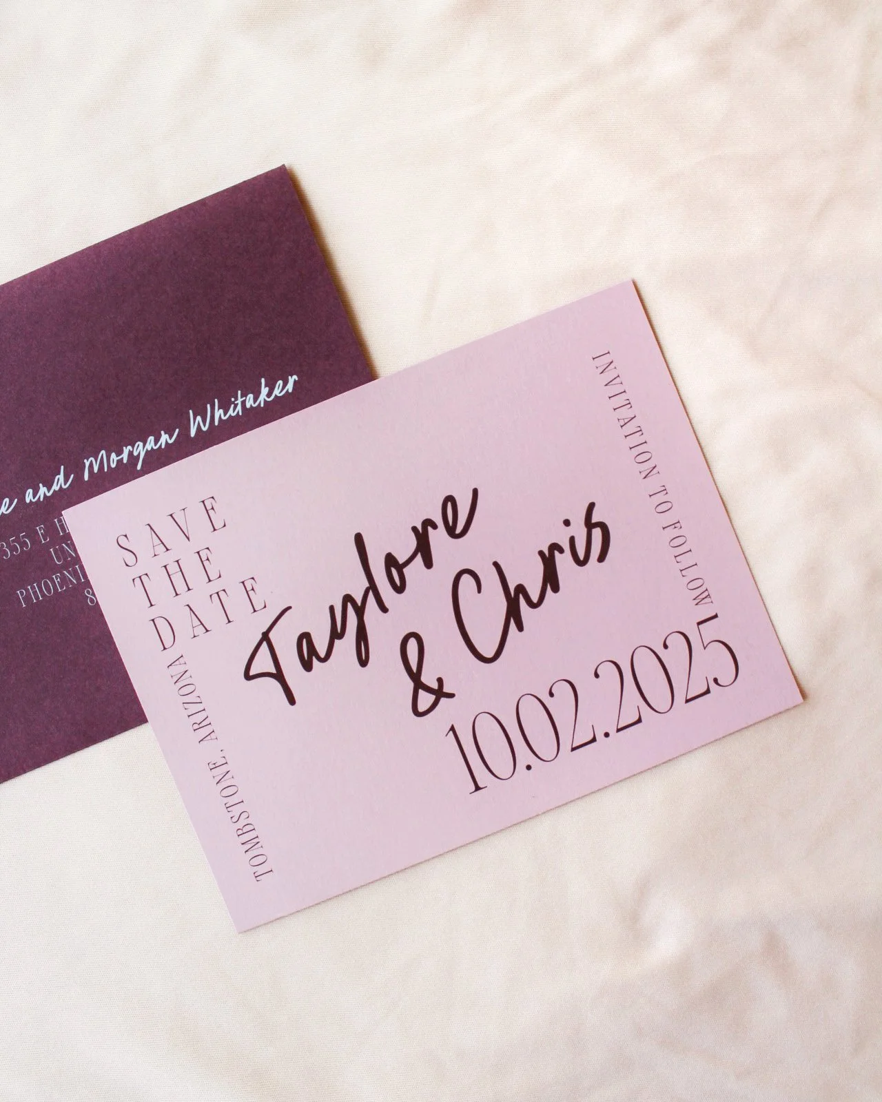 save the dates | taylor &amp; chris