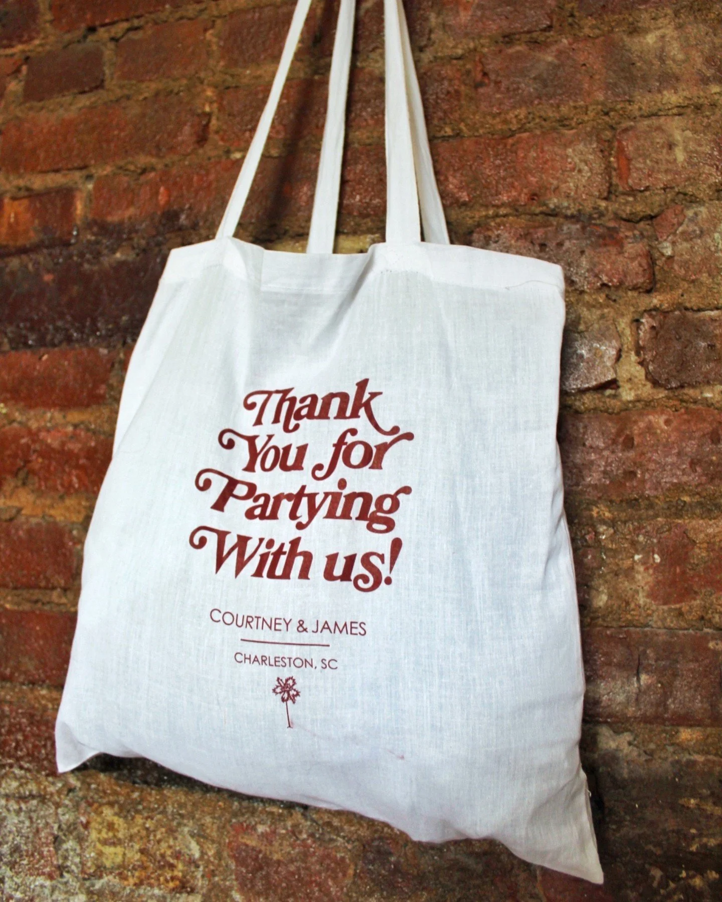 welcome bag | courtney &amp; james