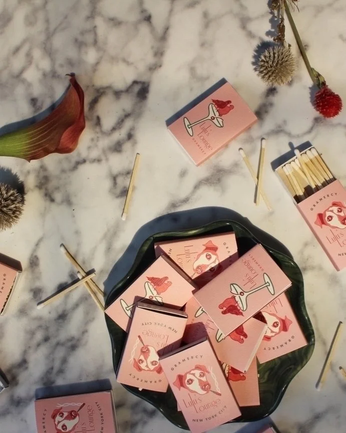 matchbooks easily becoming one of my favorite things to design...