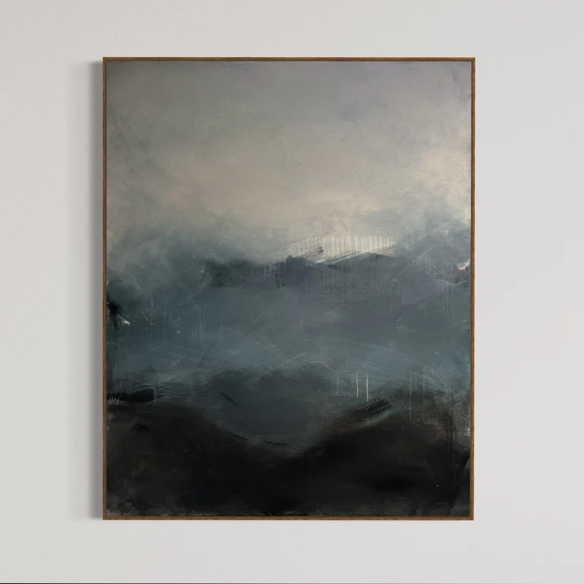 'all my words fall short' 
48" x 60" 