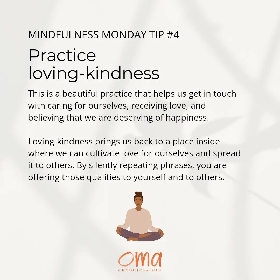 ✨ WELCOME TO MINDFULNESS MARCH WEEK #4 ✨

This week we are asking &quot;HAVE YOU PRACTICED LOVING-KINDNESS?&quot; 

In our final week of Mindfulness March, we are ending with this beautiful meditation. Swipe 👈 for the how-to of this simple practice&