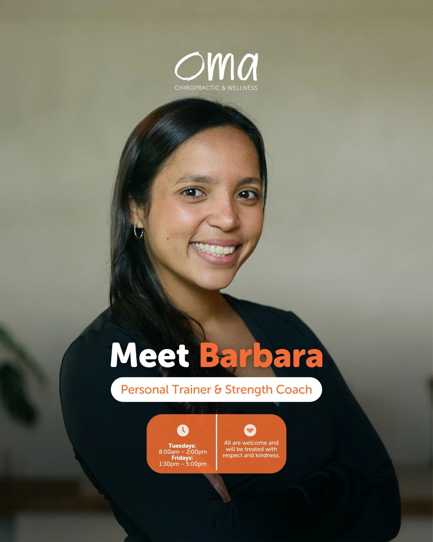 ✨ Meet Barbara, Personal Trainer &amp; Strength Coach! ✨

Barbara is a certified Personal Trainer and Strength Coach who&rsquo;s passionate about helping people move with confidence, strength, and ease. 💪

Her approach combines strength training wit