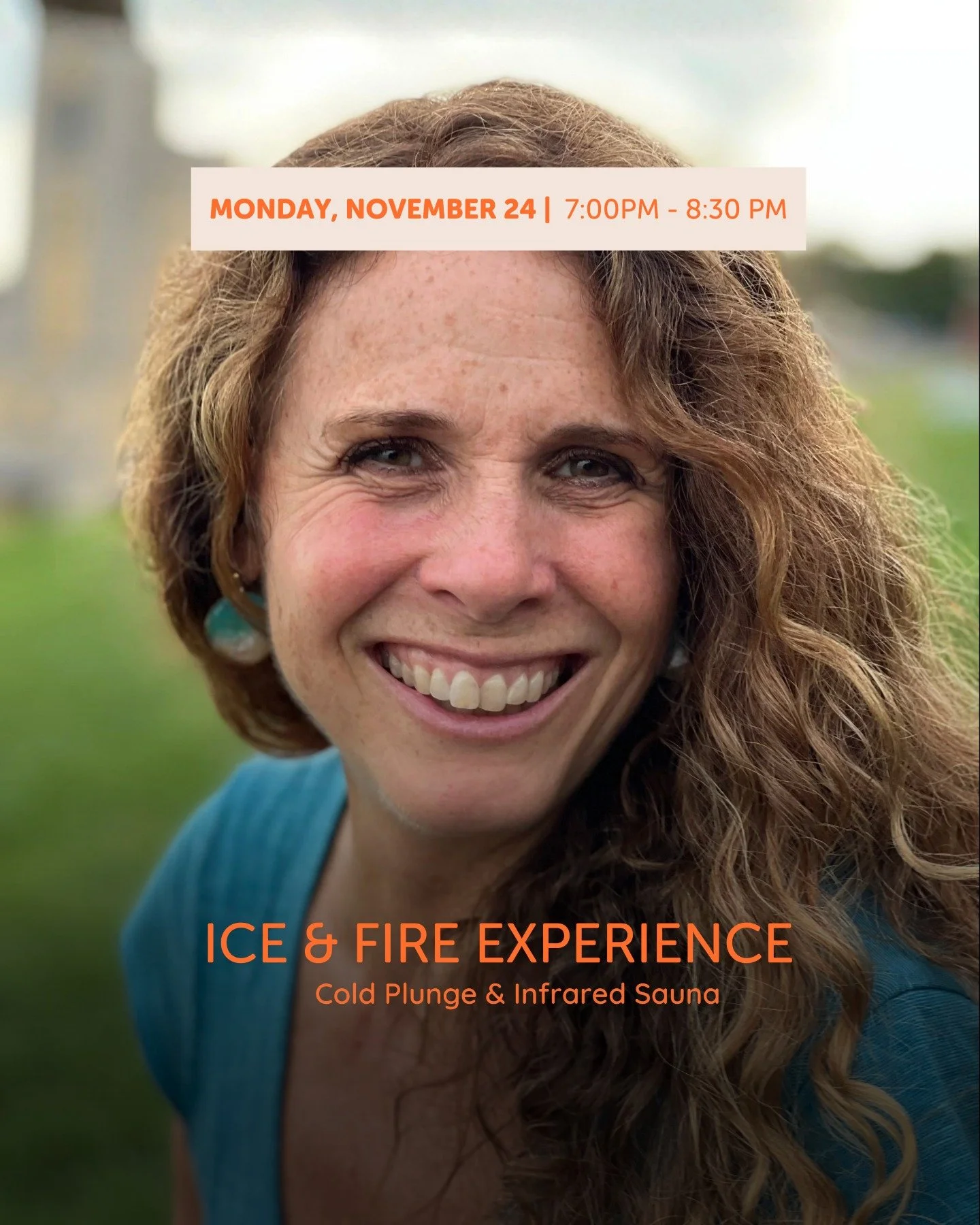 Warmth, cold, breath, and presence. The Ice &amp; Fire Experience is designed to gently guide your body and mind into a deeper state of balance. 🧡

Join Lee Philbrook, Midlife Midwife and Reiki Master, for a 90 minute journey that blends the heat of