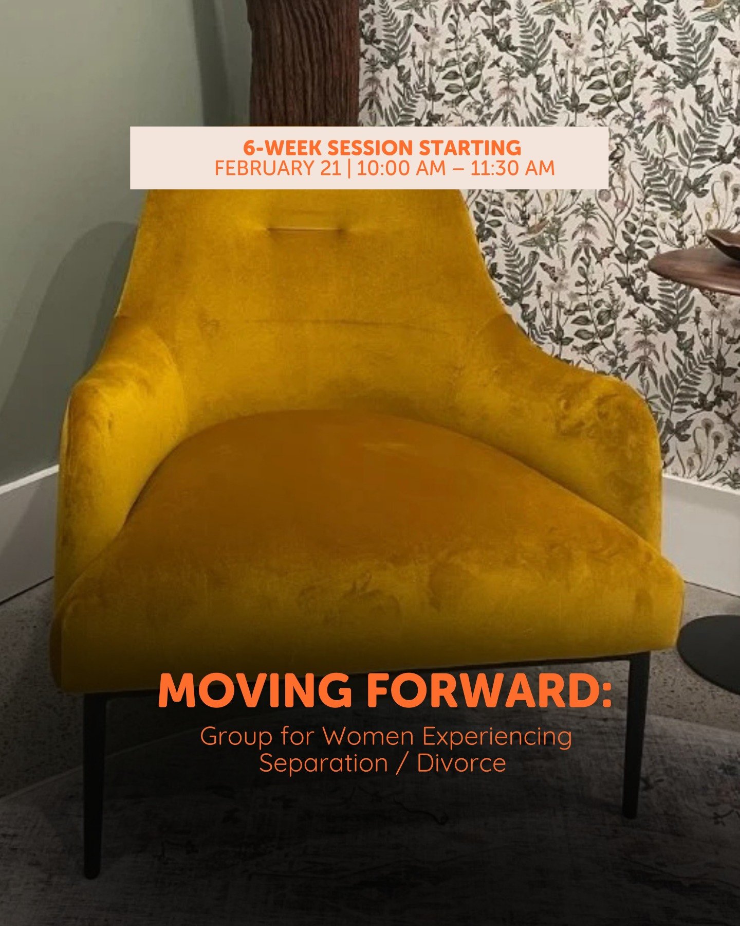 Navigating separation or divorce can feel overwhelming 💭 especially when there&rsquo;s little space to slow down and make sense of what you&rsquo;re experiencing.

Moving Forward is a 6 week group for women seeking support, clarity, and connection d