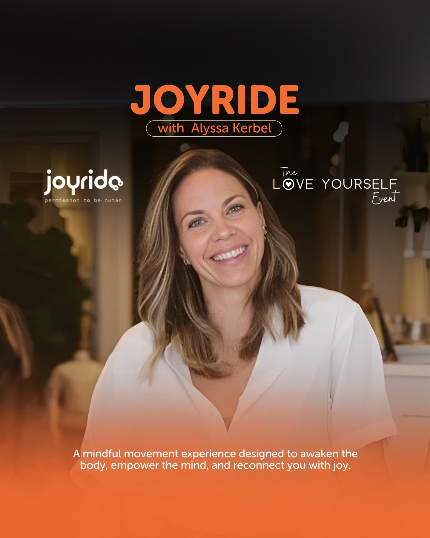 We&rsquo;re so excited to highlight Joyride with Alyssa Kerbel, a mindful movement experience designed to help you reconnect you with joy through breath, movement, and meditation ✨

Alyssa will also be offering a 30-minute Joyride workshop at our Lov