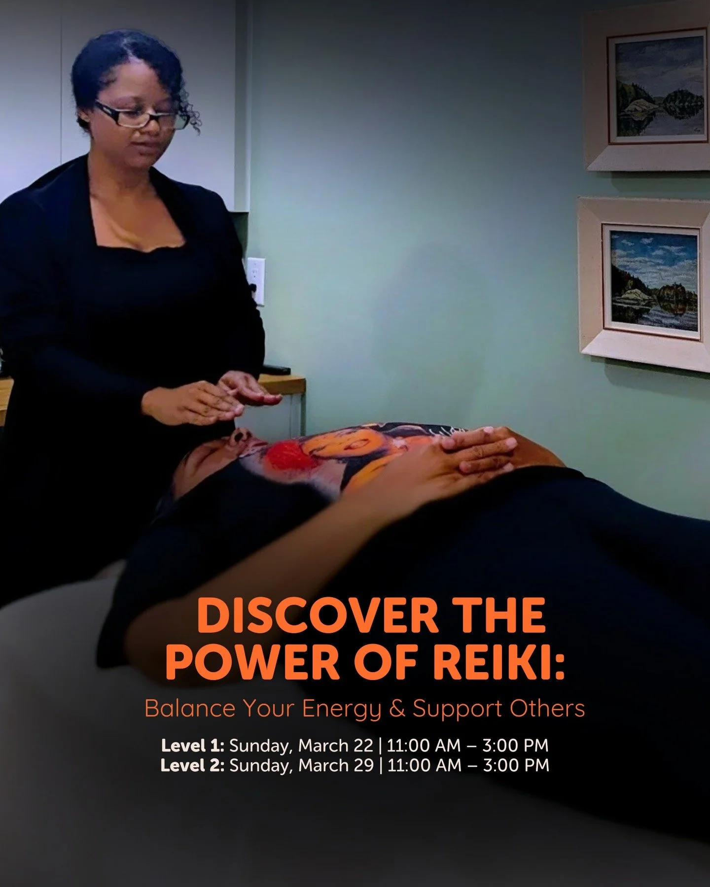 ✨ Reiki 1 &amp; 2 Certification with Julica Roberts ✨

This March, join Julica of Modern Moon Collective Wellness at Oma for a two-part Usui Reiki Practitioner training offered around the Spring Equinox, a season of balance, renewal, and new beginnin