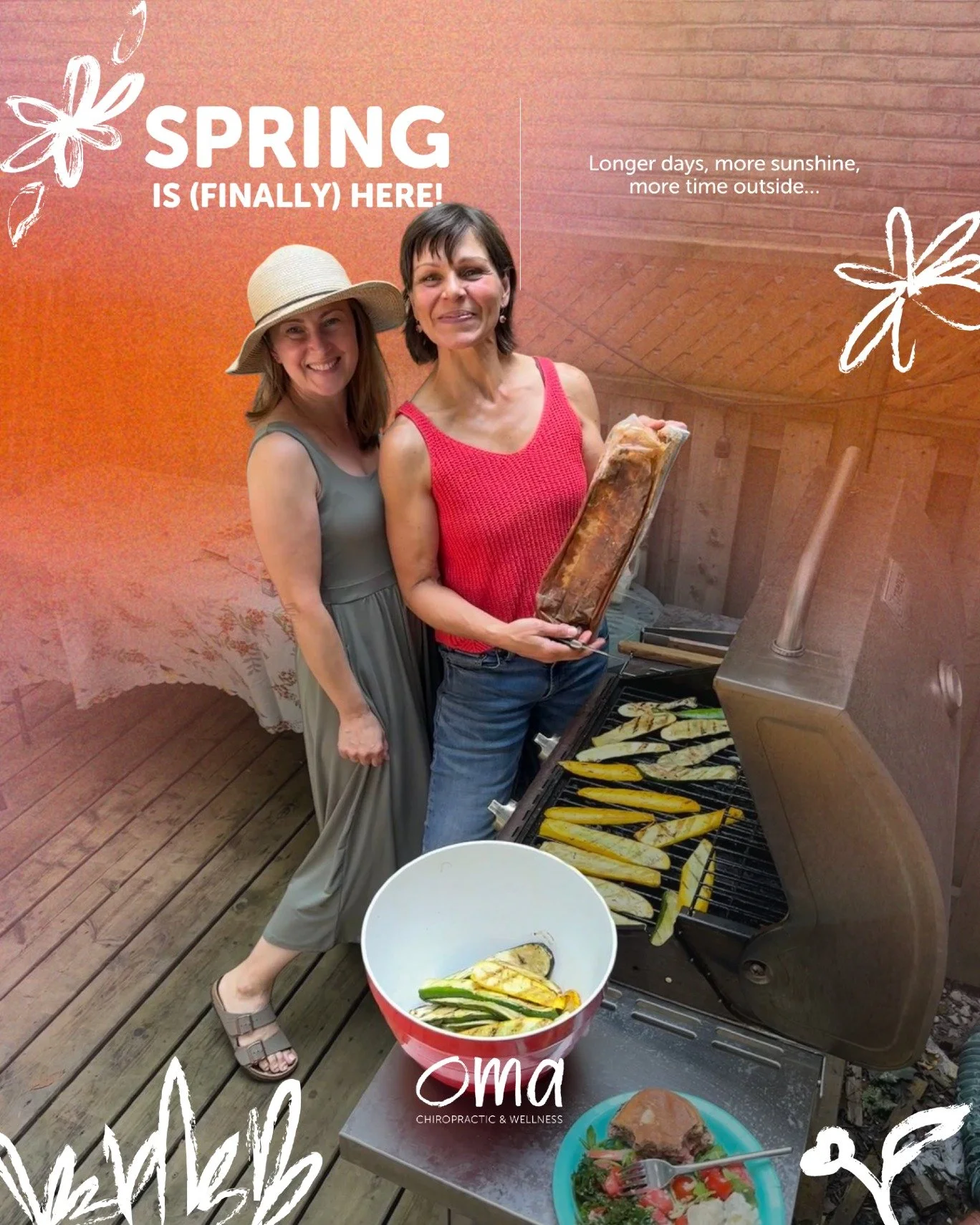 Spring is (finally) here 🌿☀️

Longer days, more sunshine, more time outside&hellip;
Walks turn into park hangs, park hangs turn into full on adventures, and suddenly our bodies are doing a lot more than they were a few weeks ago.

And while we love 