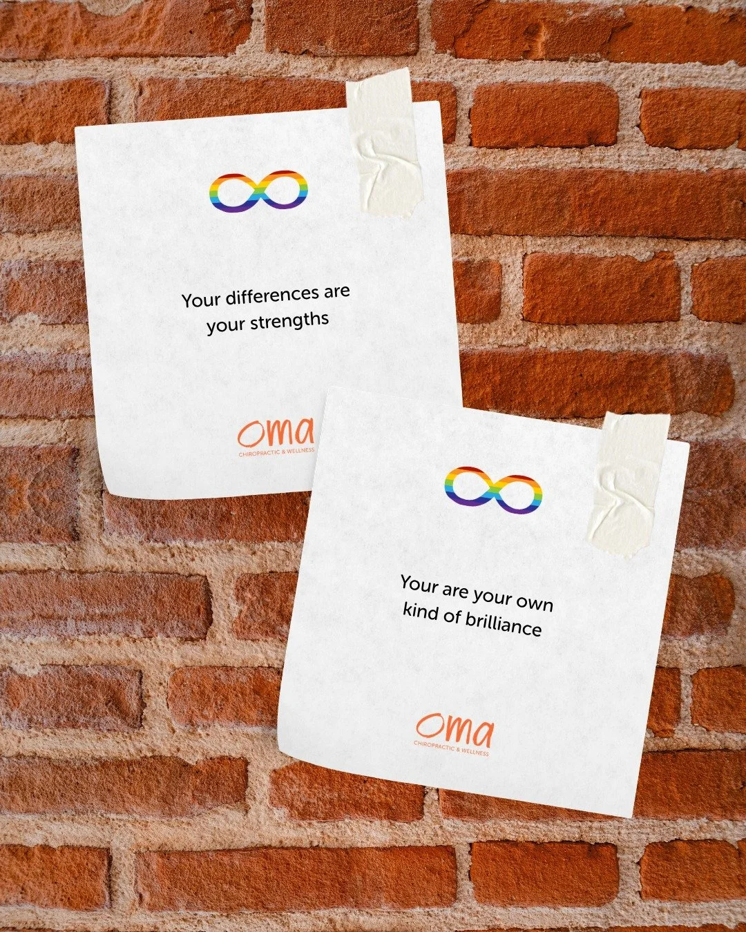 This month, we&rsquo;re reflecting on belonging 🧡

For Neurodiversity Awareness Month, we&rsquo;ve placed affirmation cards around the clinic as small reminders that you are welcome here, just as you are.

Different ways of thinking, feeling, and ex