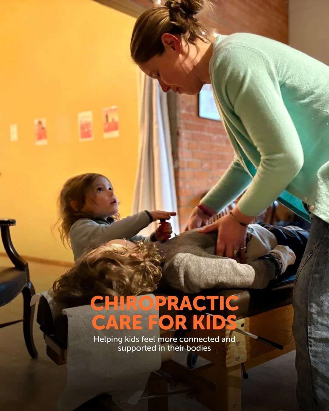 Chiropractic care for kids is gentle, intentional, and supportive 🧡

From play, posture, little tumbles, and even emotional stress, kids experience more than we think. Over time, that can show up as tension in their bodies and nervous system.

Care 