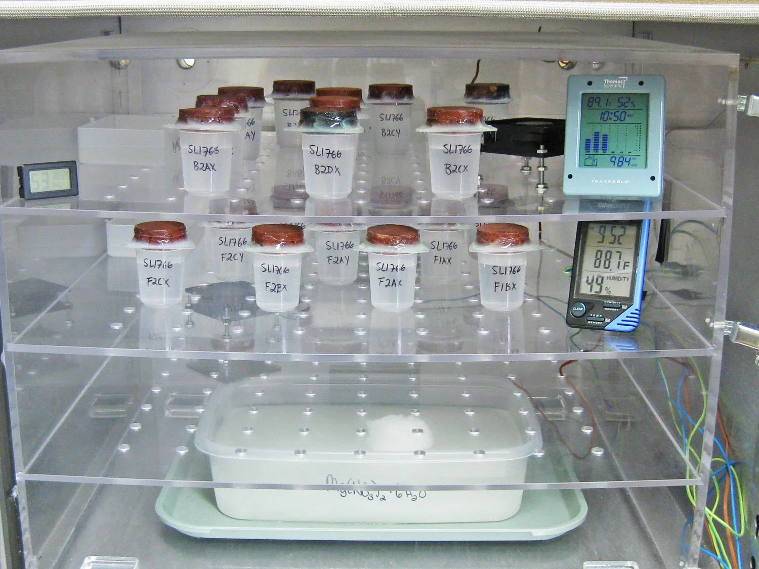 Determining vapor diffusion resistance factor (VDRF) of brick for WUFI model