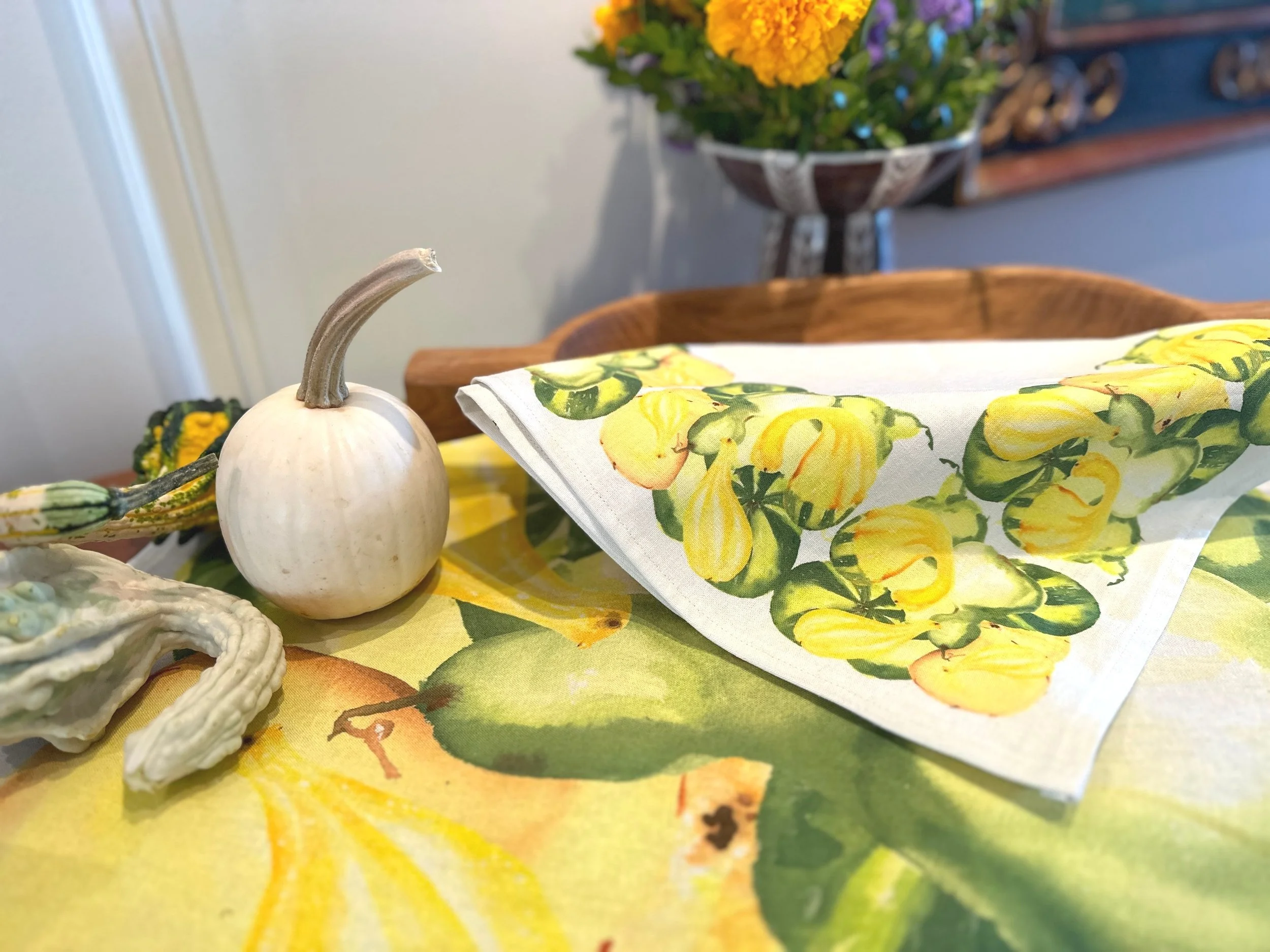 "patch of gourds" Napkins (2)