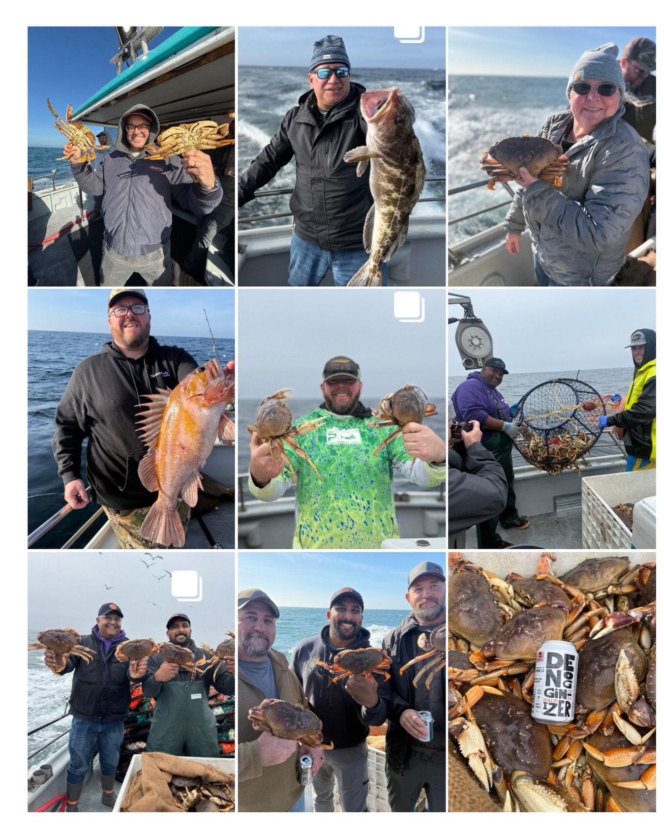 From the deck to the dock to the plate.

This trip was about more than limits and lines in the water.
It was about putting people on fish, pulling crab pots together, and showing what happens when the catch actually makes it to the table.

Rockfish o