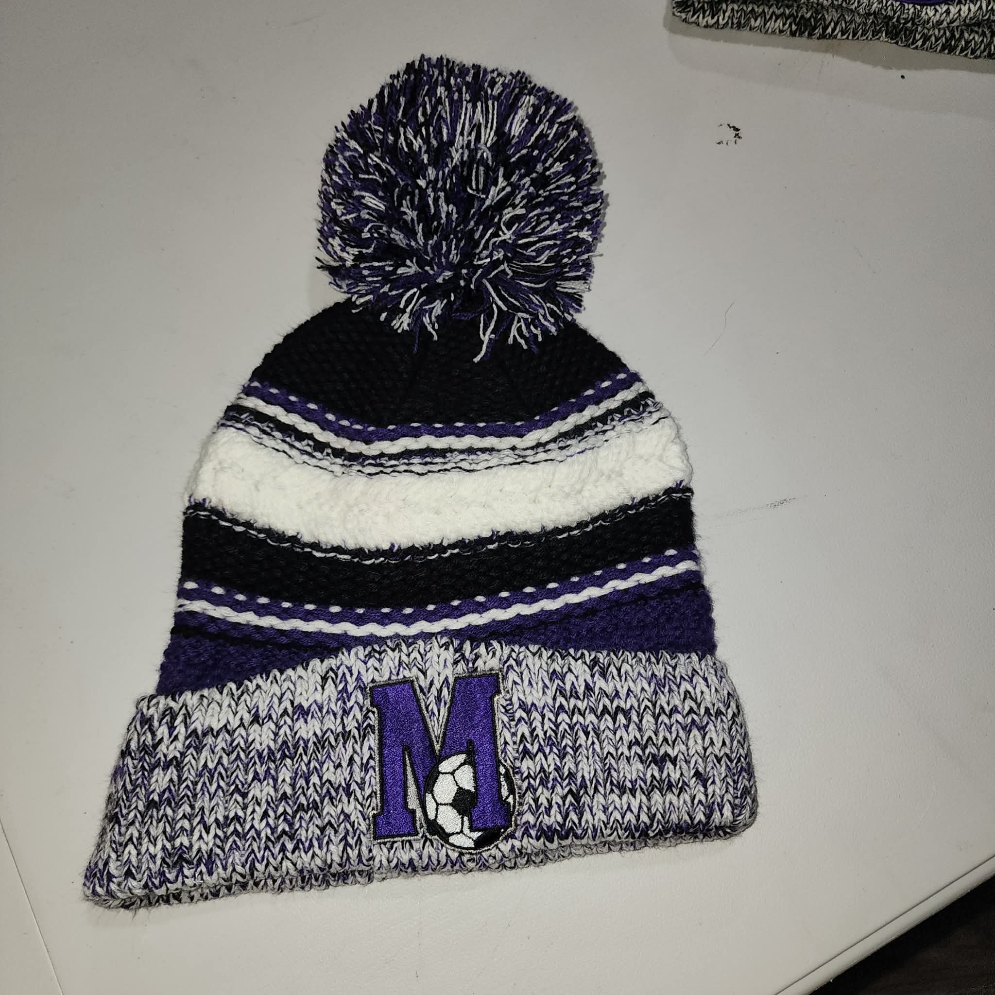 Soccer Sport-Tek® Pom Pom Team Beanie
