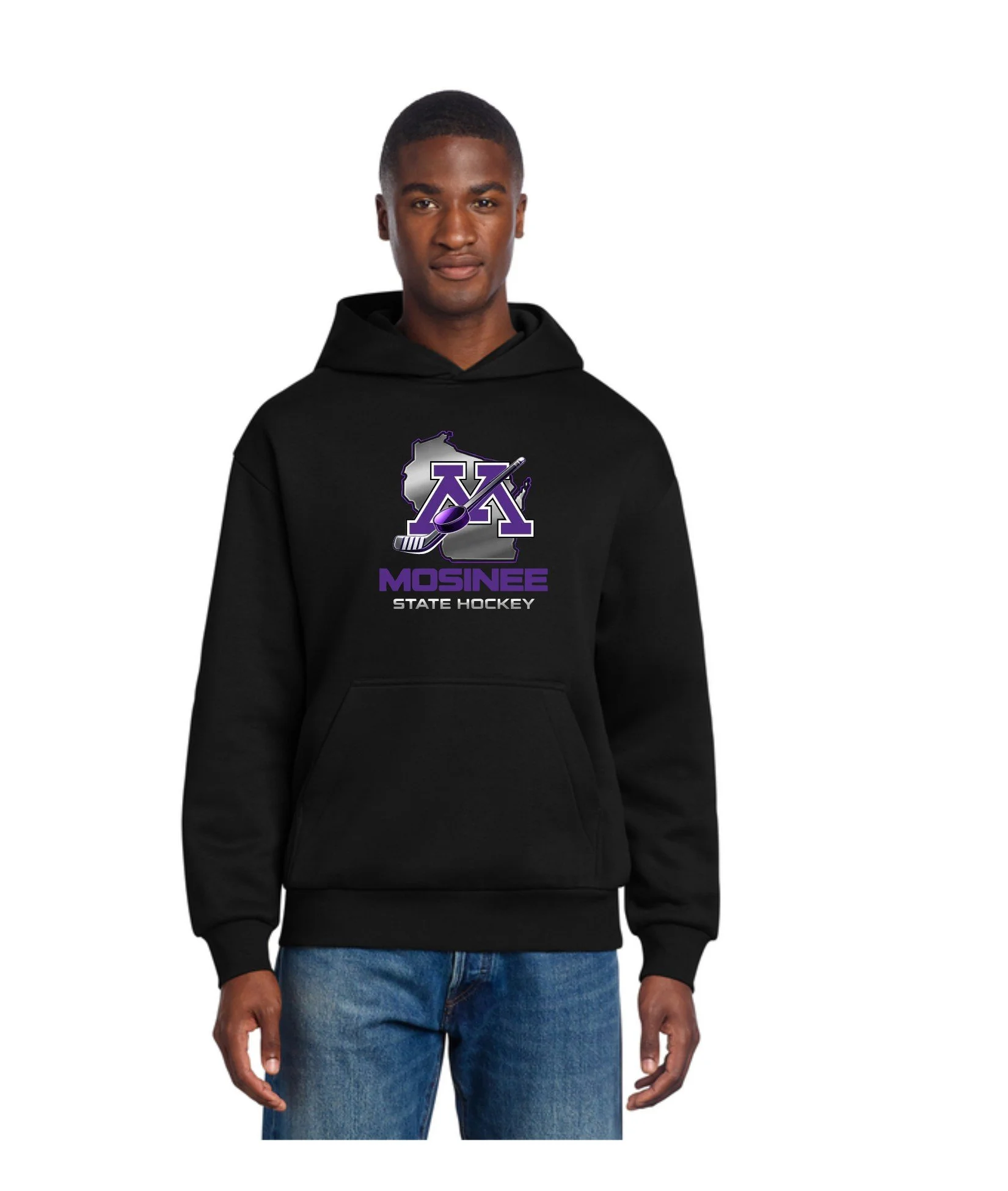 Hockey Youth State Adult District® V.I.T.™ Heavyweight Fleece Hoodie. DT6150