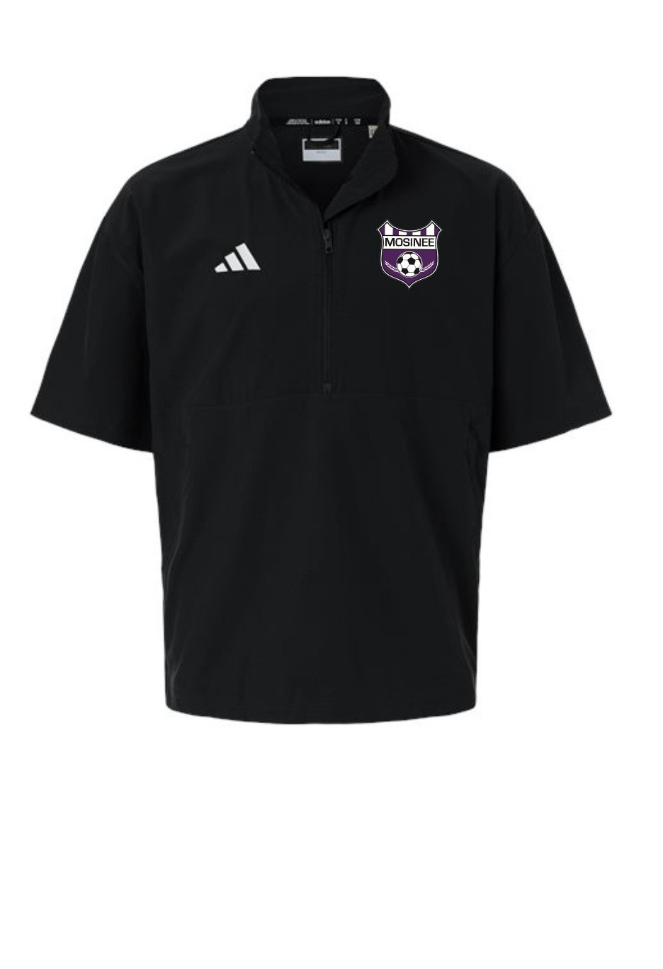 Mosinee Soccer Men's Short Sleeve Quarter-Zip Pullover - AT505