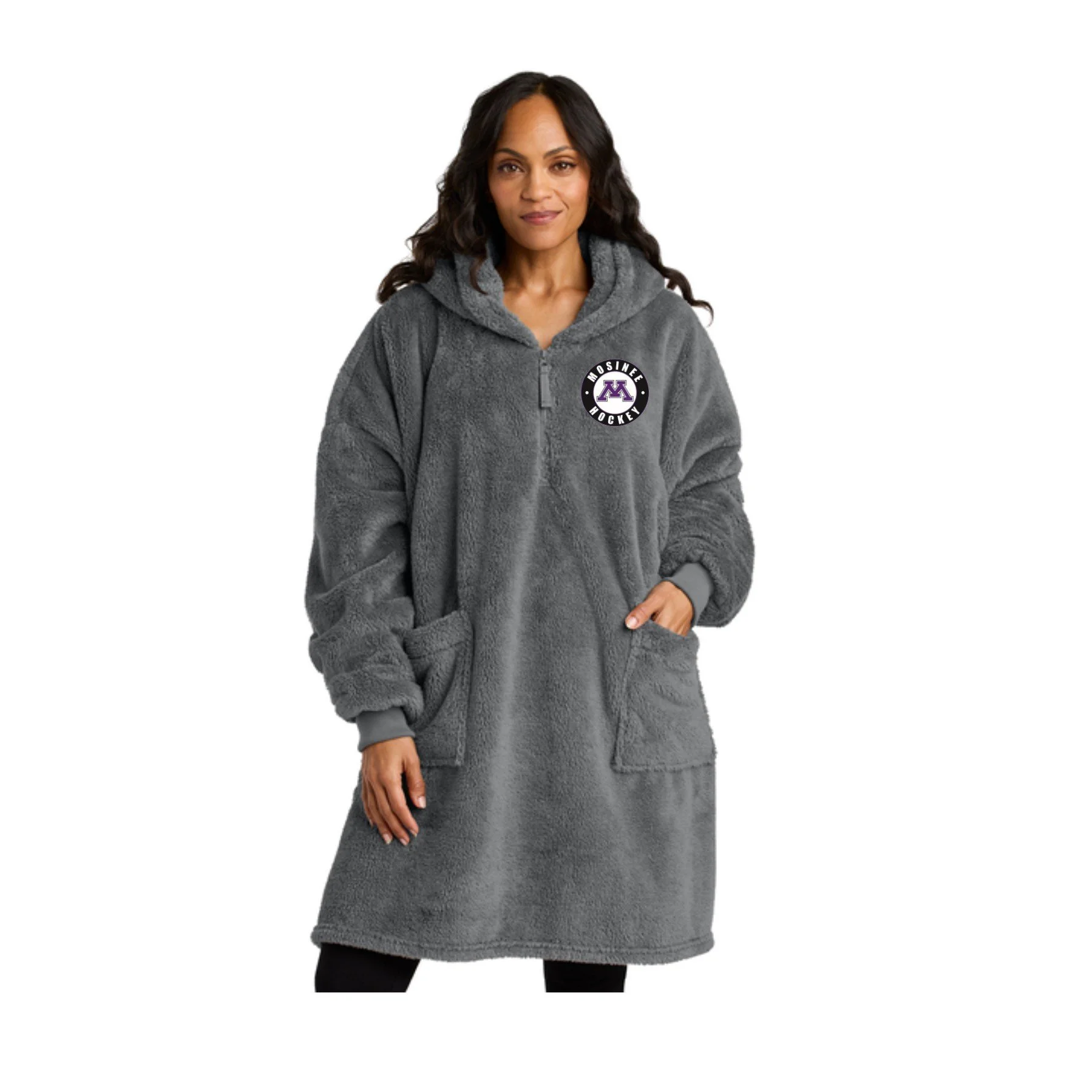 Hockey BP42 Port Authority® Plush Poncho