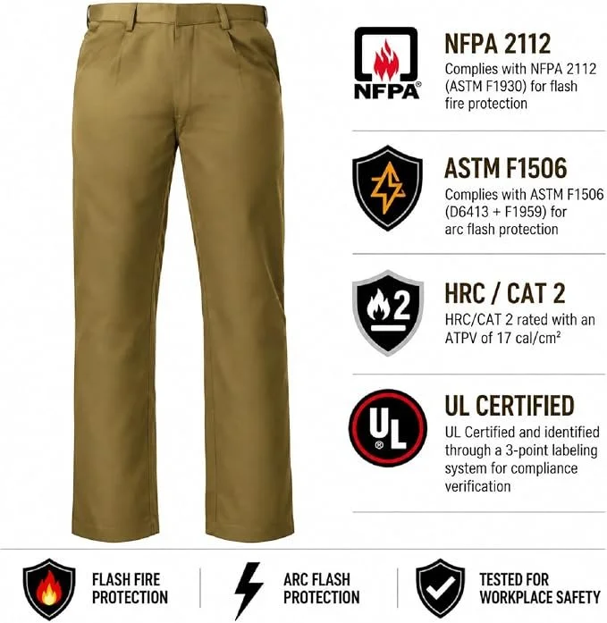 Flame Resistant Pants FR 88% C/12% N Pant/Trouser