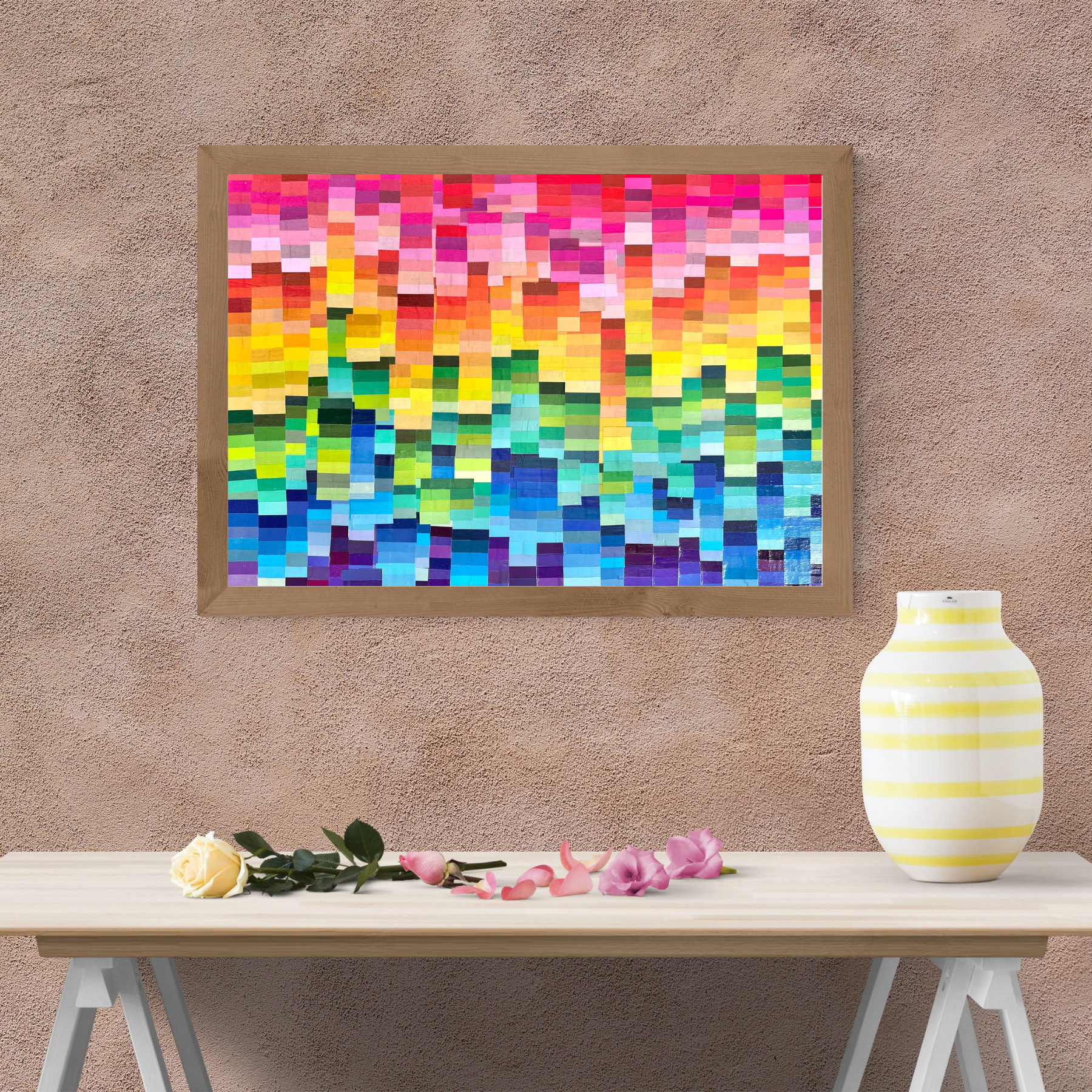 Rainbow Landscape Fine Art Print