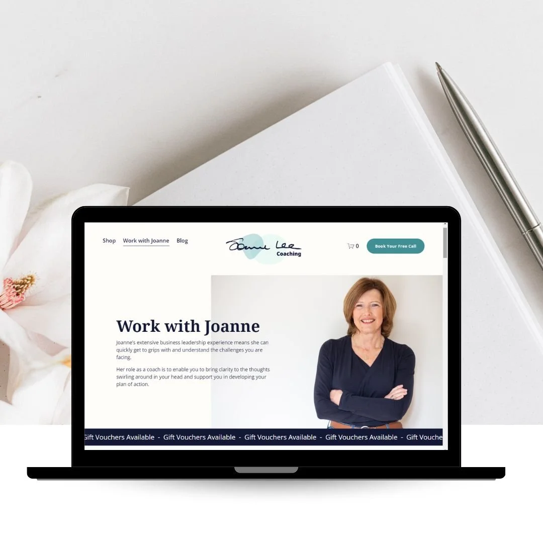 Joanne Lee Coaching | Website Redesign | Websites for Coaches Dublin