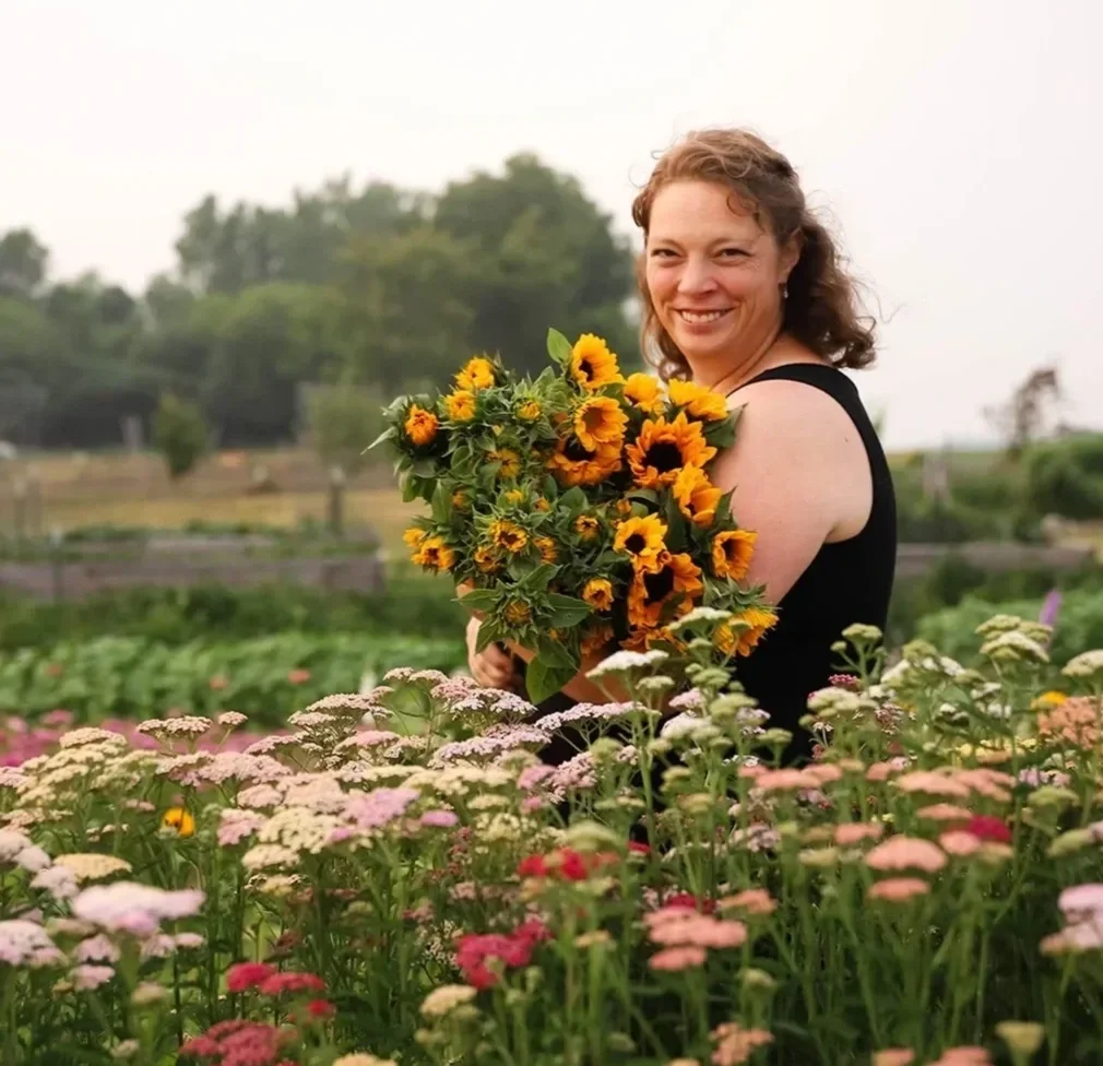 Ruth Ann- Flower farmer