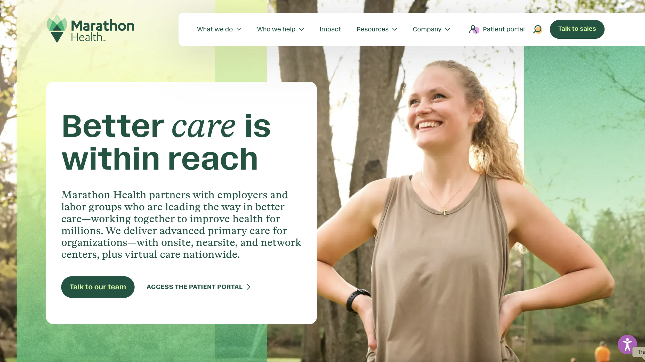 MARATHON HEALTH