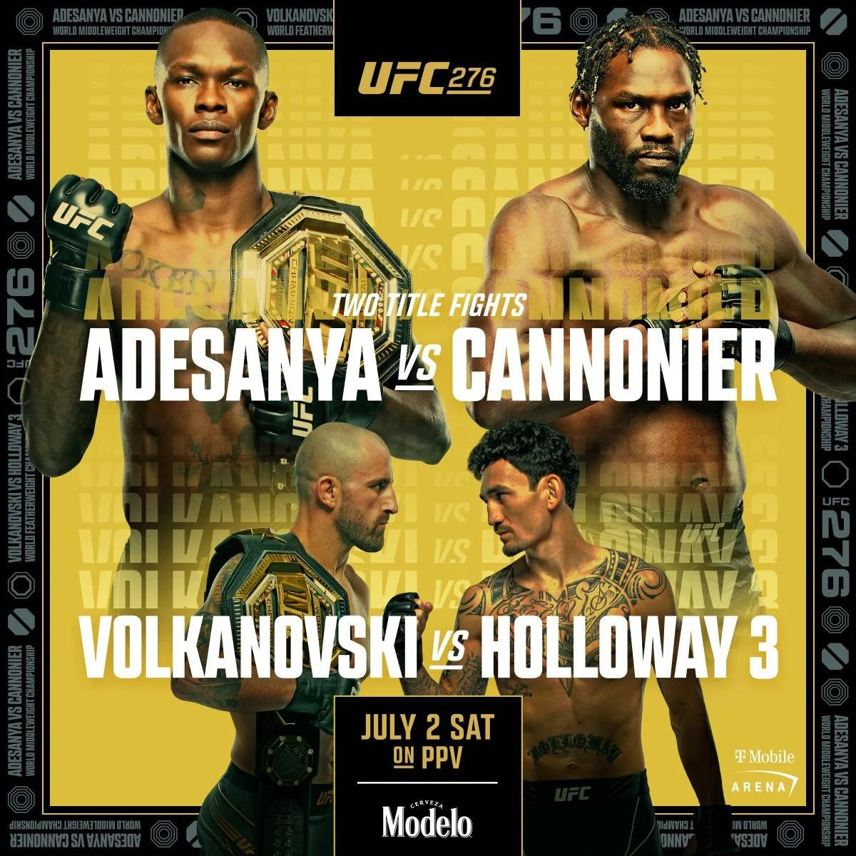 UFC 276 - Adesanya vs. Cannonier