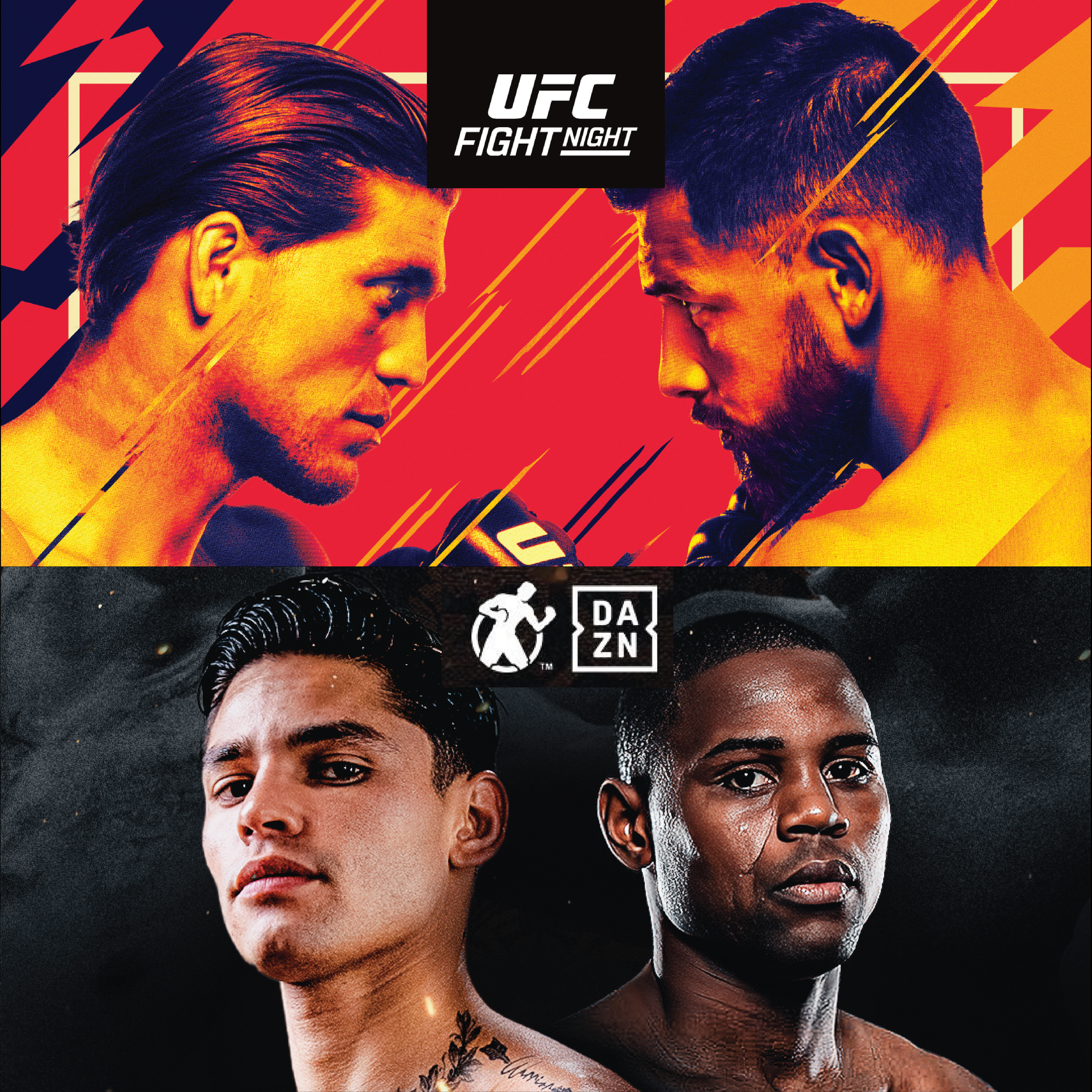 UFC - Ortega vs. Rodriguez | DAZN - Garcia vs. Fortuna