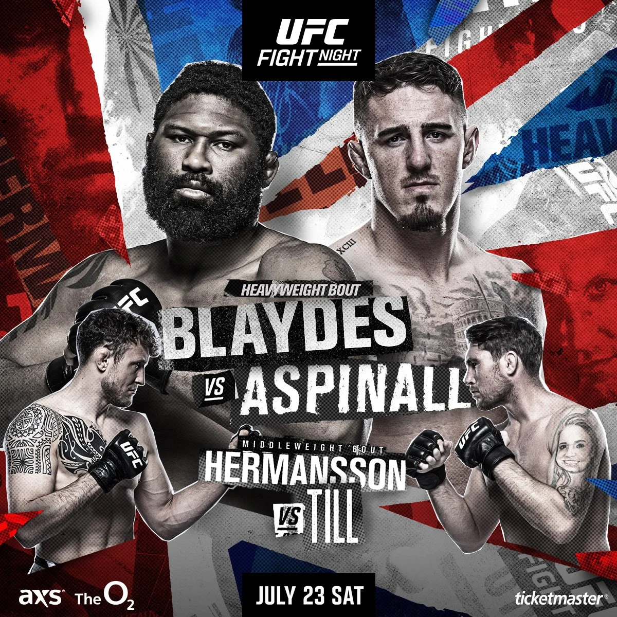 UFC - Blaydes vs. Aspinall