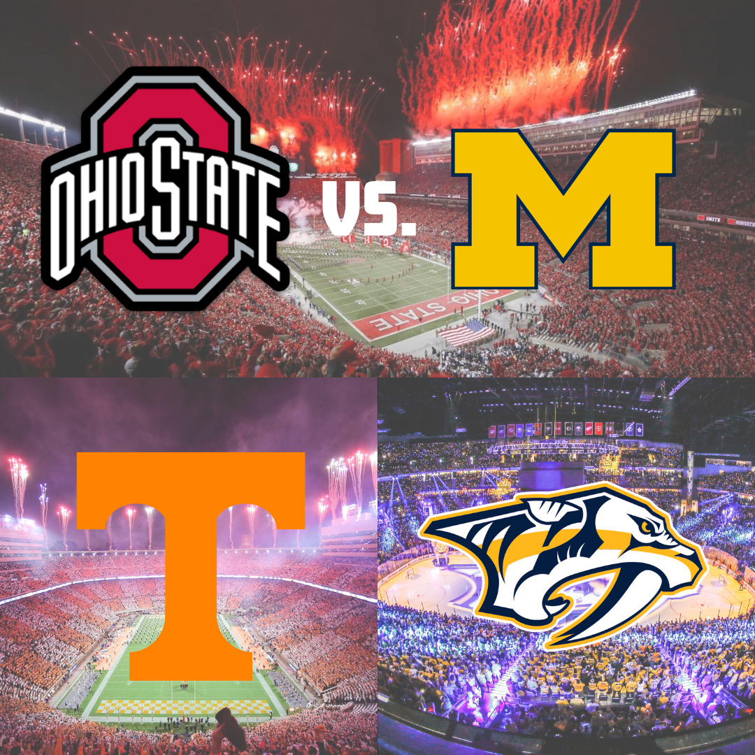Ohio State vs. Michigan | Tennessee @ Vanderbilt | Predators vs. Blue Jackets