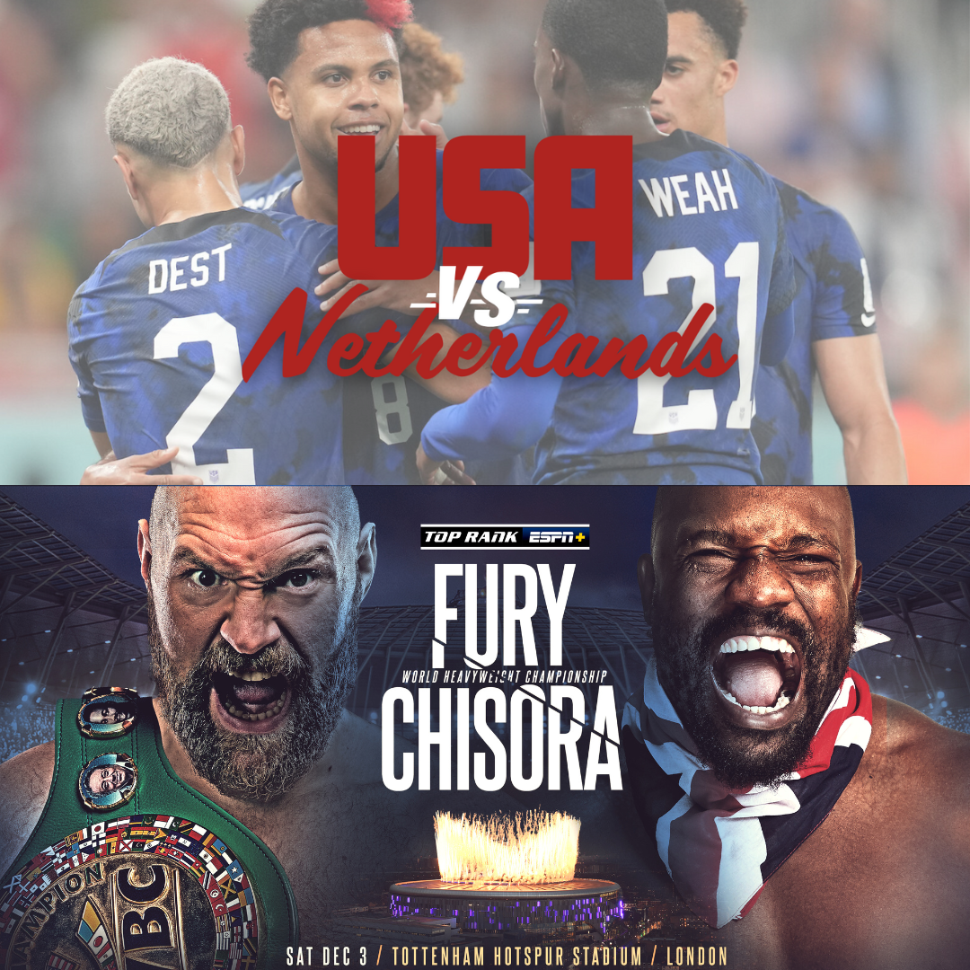 USA vs Netherlands | Fury vs Chisora