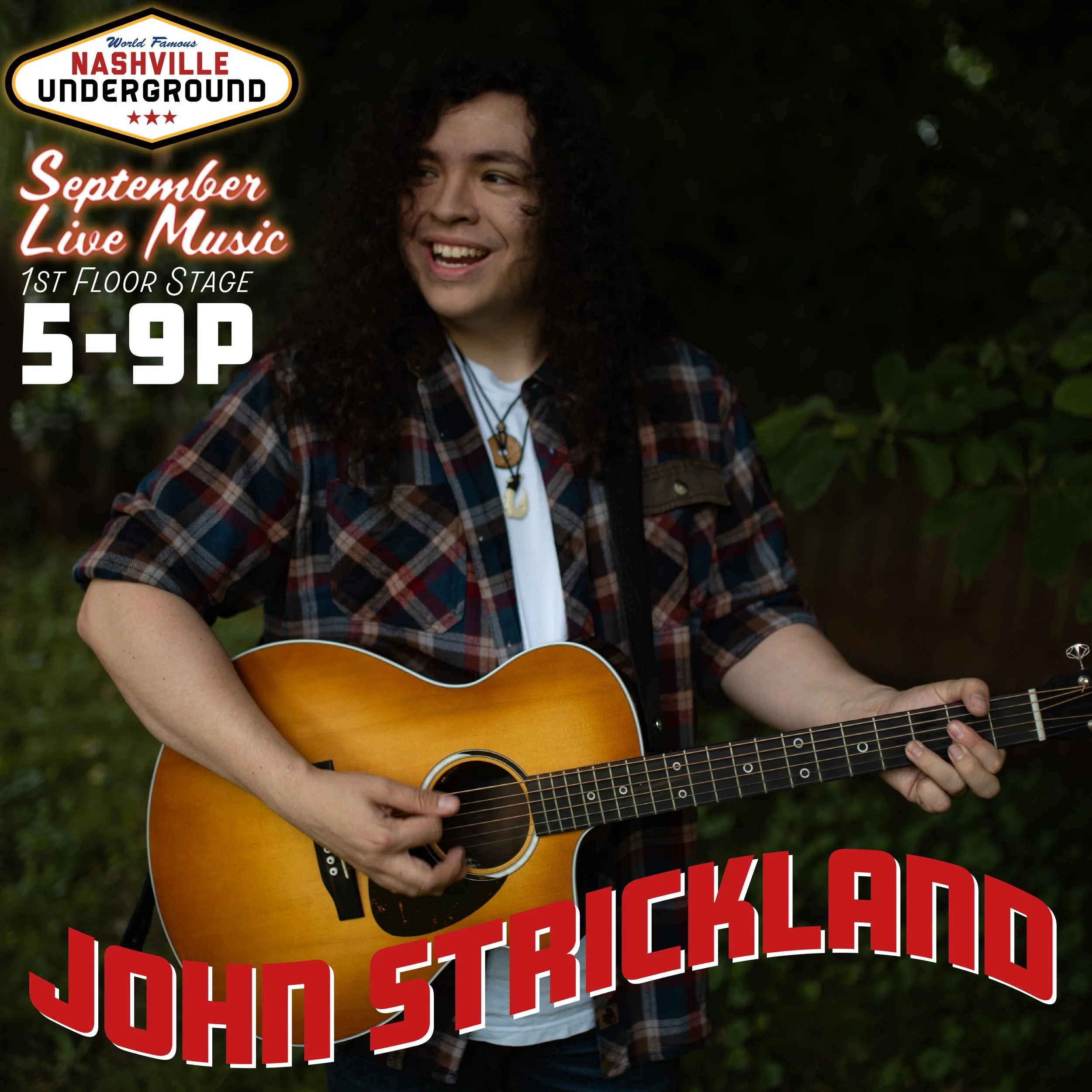 1st Live Music: John Strickland